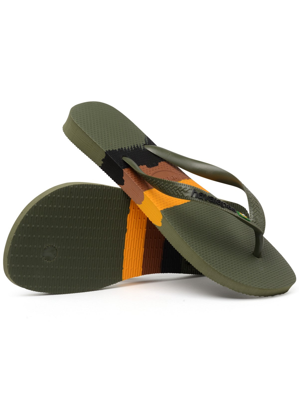 HAVAIANAS Infradito Unisex adulto Hav. Brasil Tech 4147239.0869 Verde gioboutiqueweb