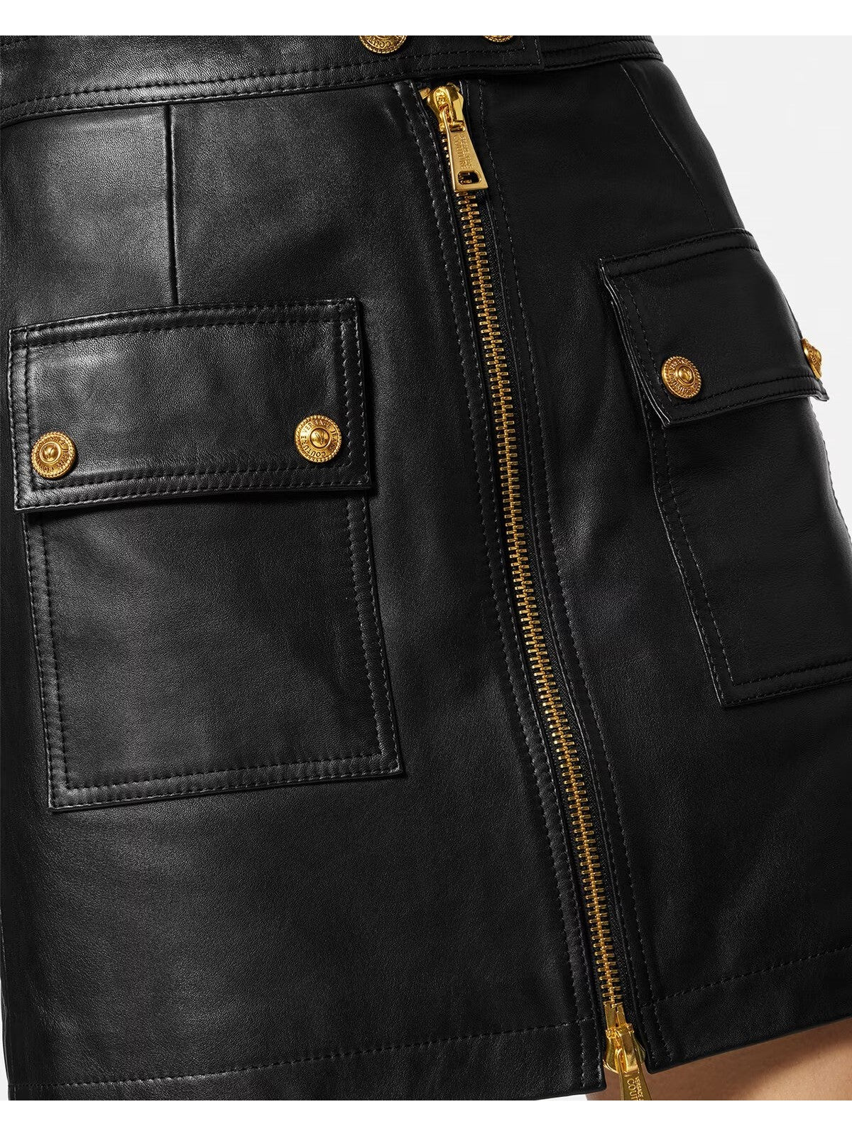 Versace Jeans Couture Frau Frau 75HAEP01 CP009 899 Schwarz