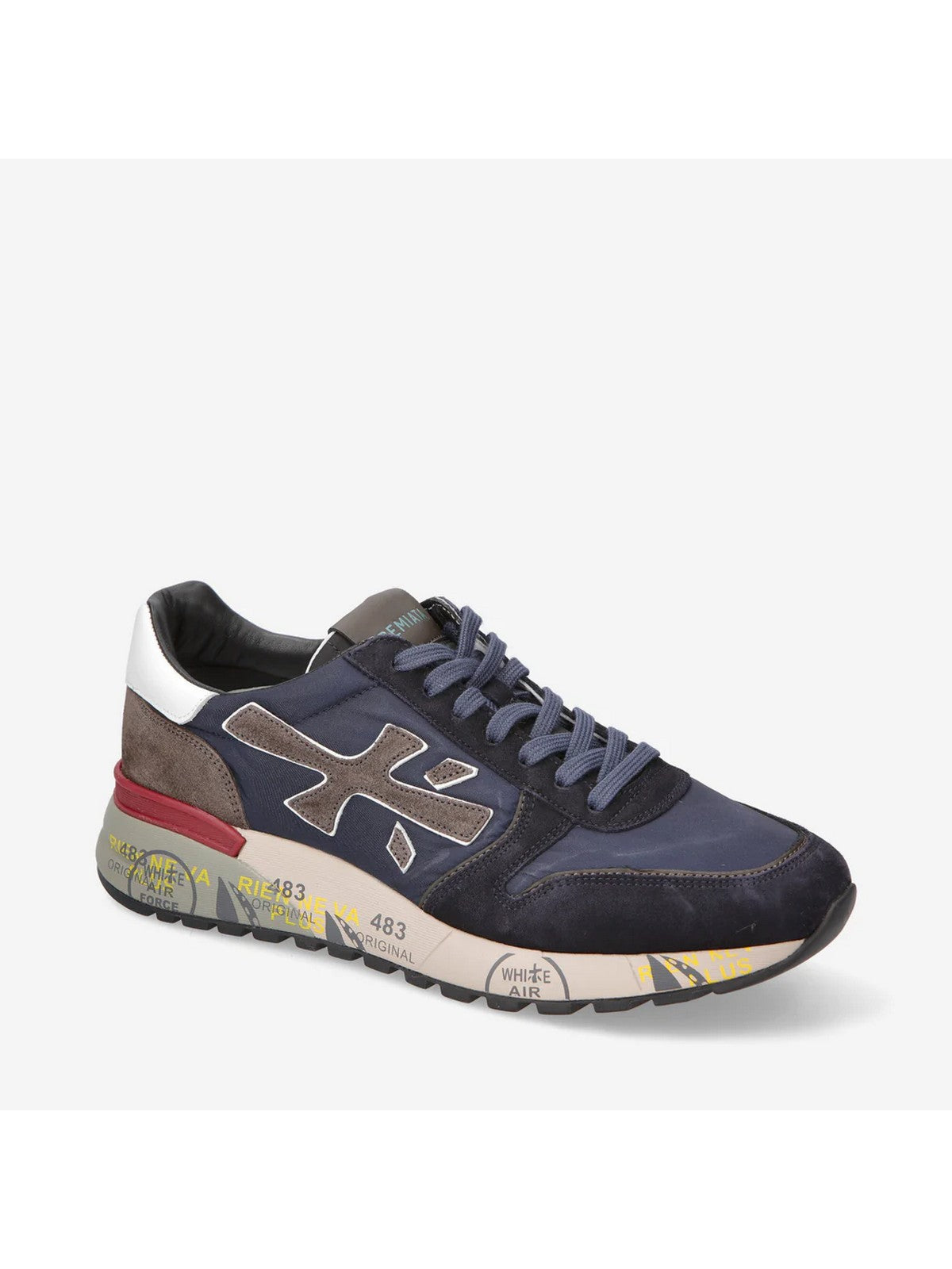 Ausgegebener Sneaker Mick Var 6421 Blue für Männer