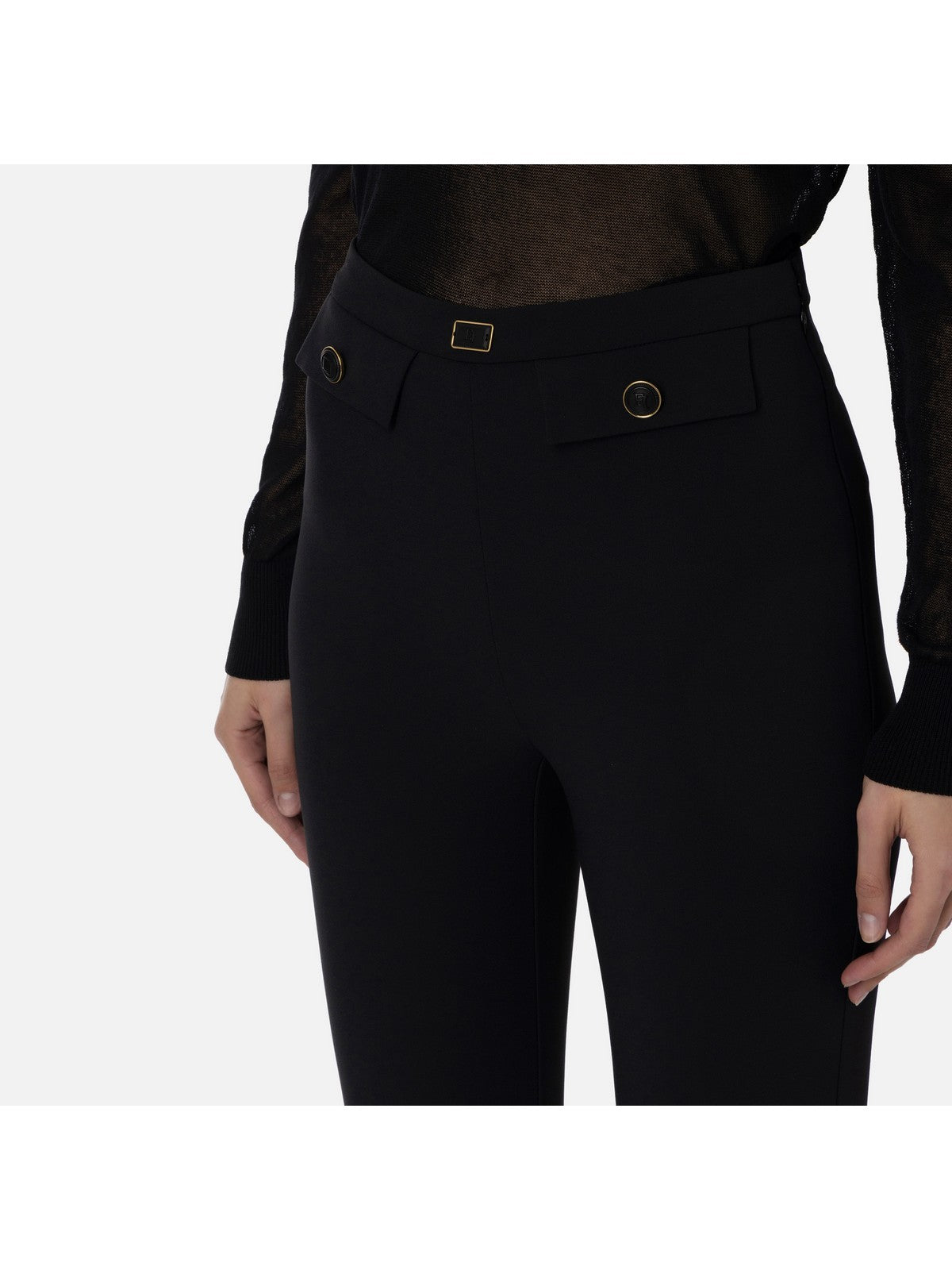 ELISABETTA FRANCHI Pantalone Donna PA02841E2 110 Nero