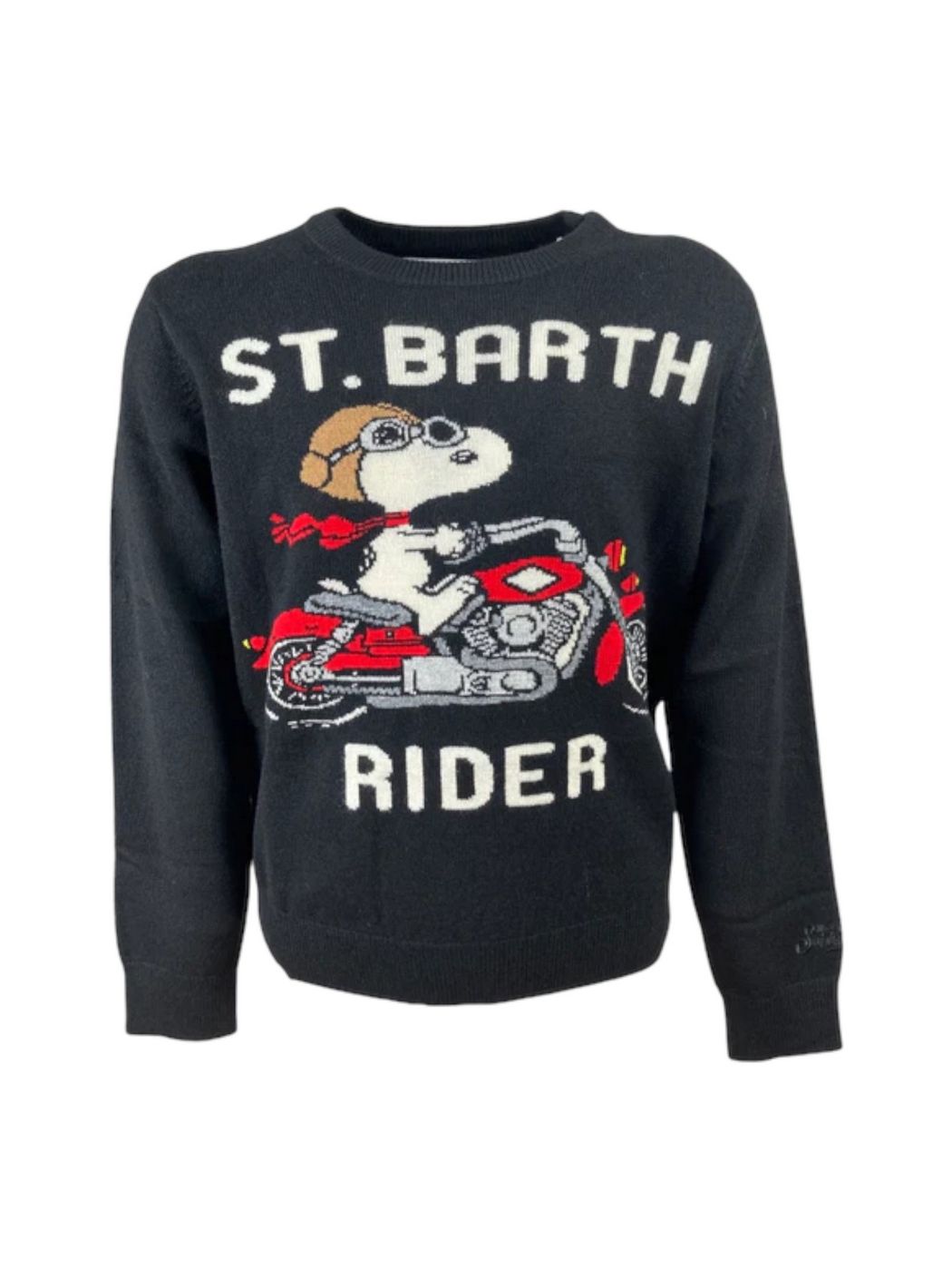 Mc2 Saint Barth Men's sweater HERON 01136C Black