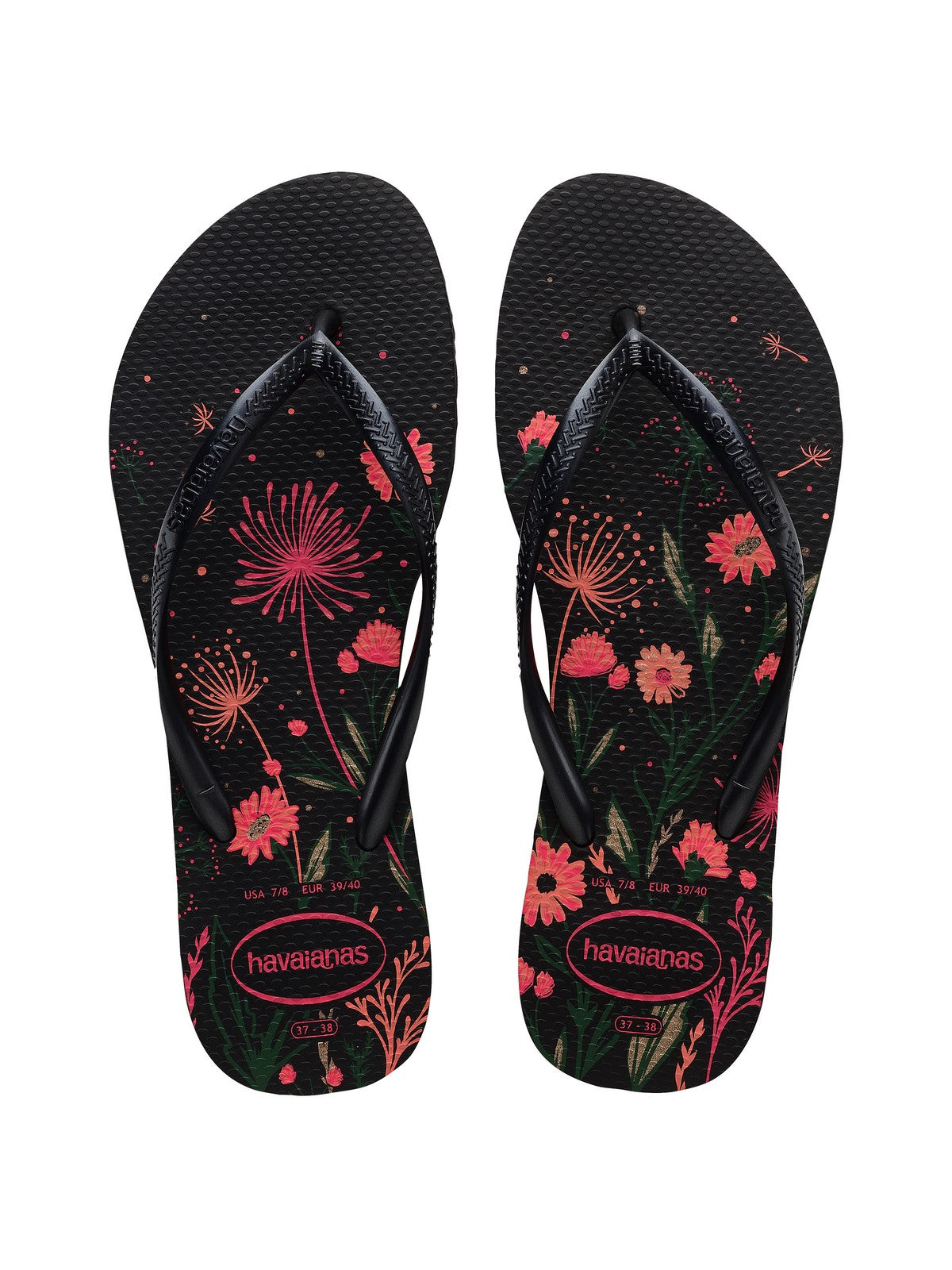 HAVAIANAS Infradito Donna hav. Slim Organic 4132823.1191 Nero gioboutiqueweb