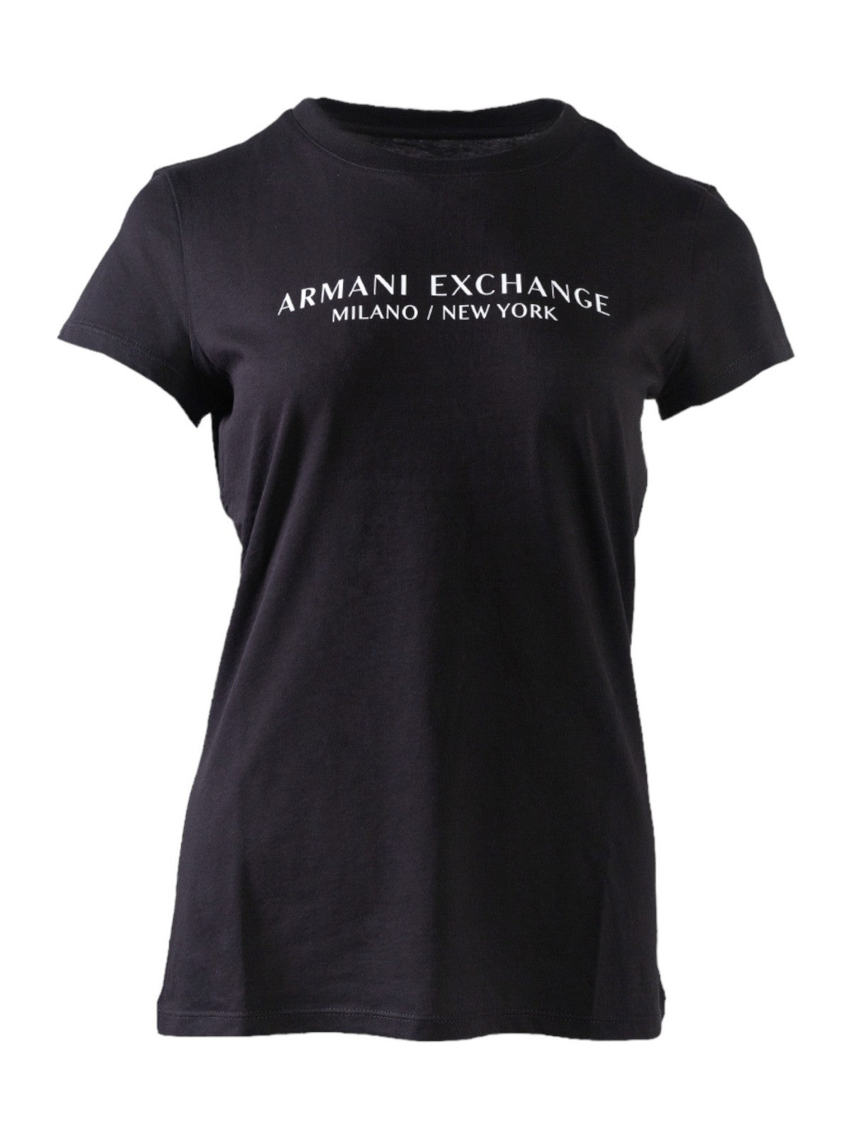 ARMANI EXCHANGE T-Shirt e Polo Donna 8NYTAB YJG3Z 1200 Nero gioboutiqueweb