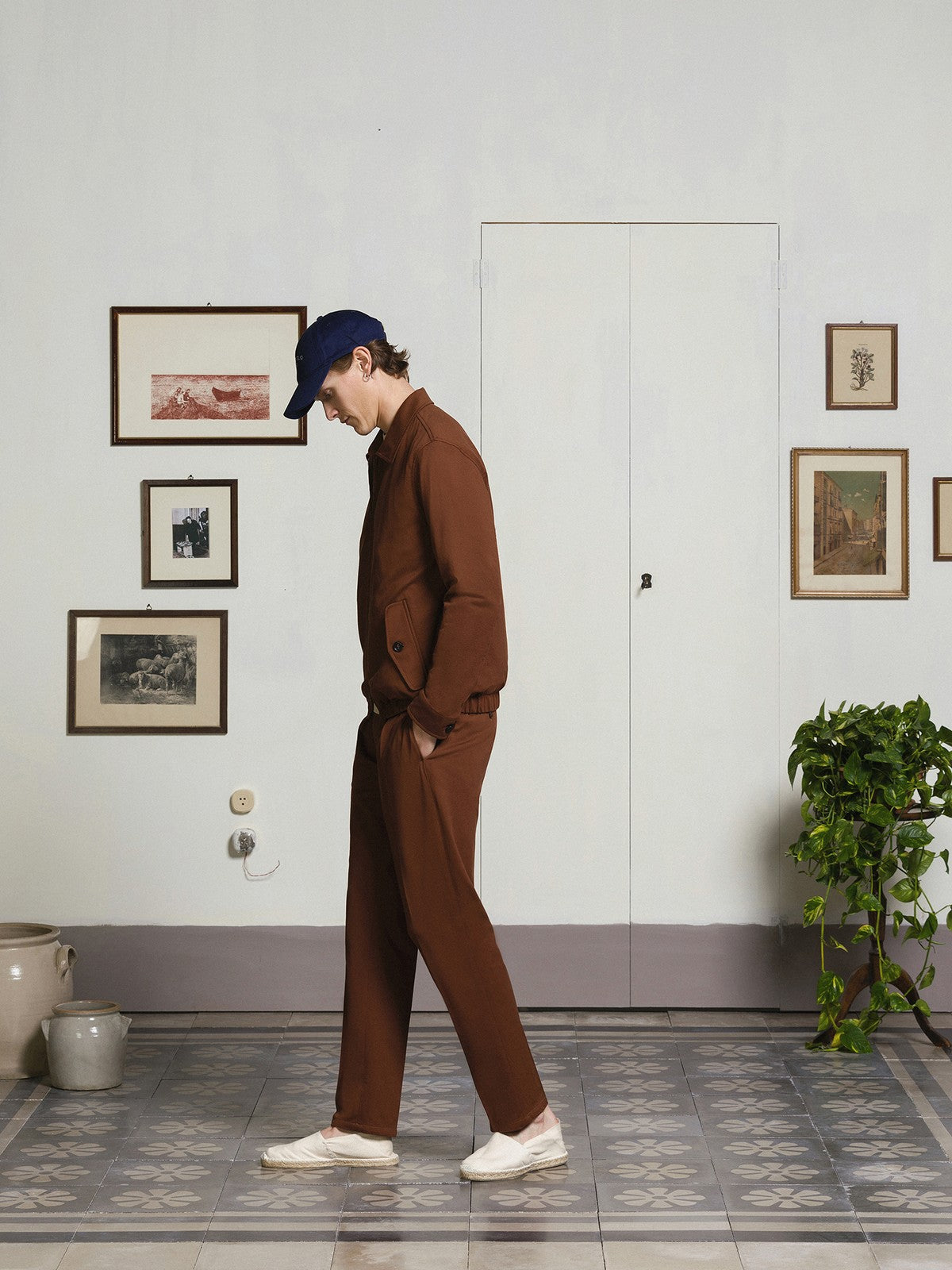 CIRCOLO 1901 Pantalone Uomo CN3820 685 Marrone gioboutiqueweb