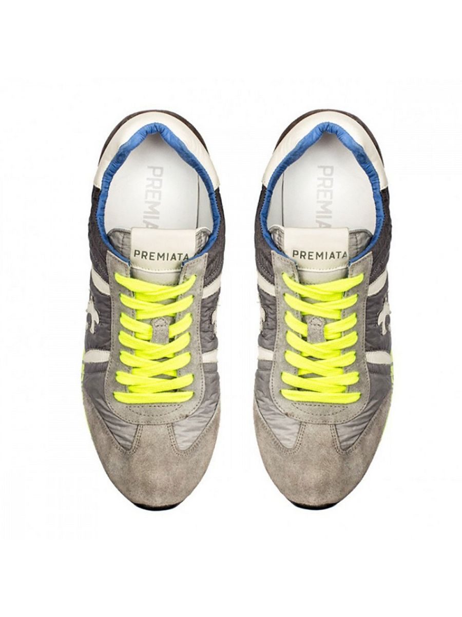 PREMIATA Sneaker Uomo Lucy LUCY VAR 1313E Grigio gioboutiqueweb