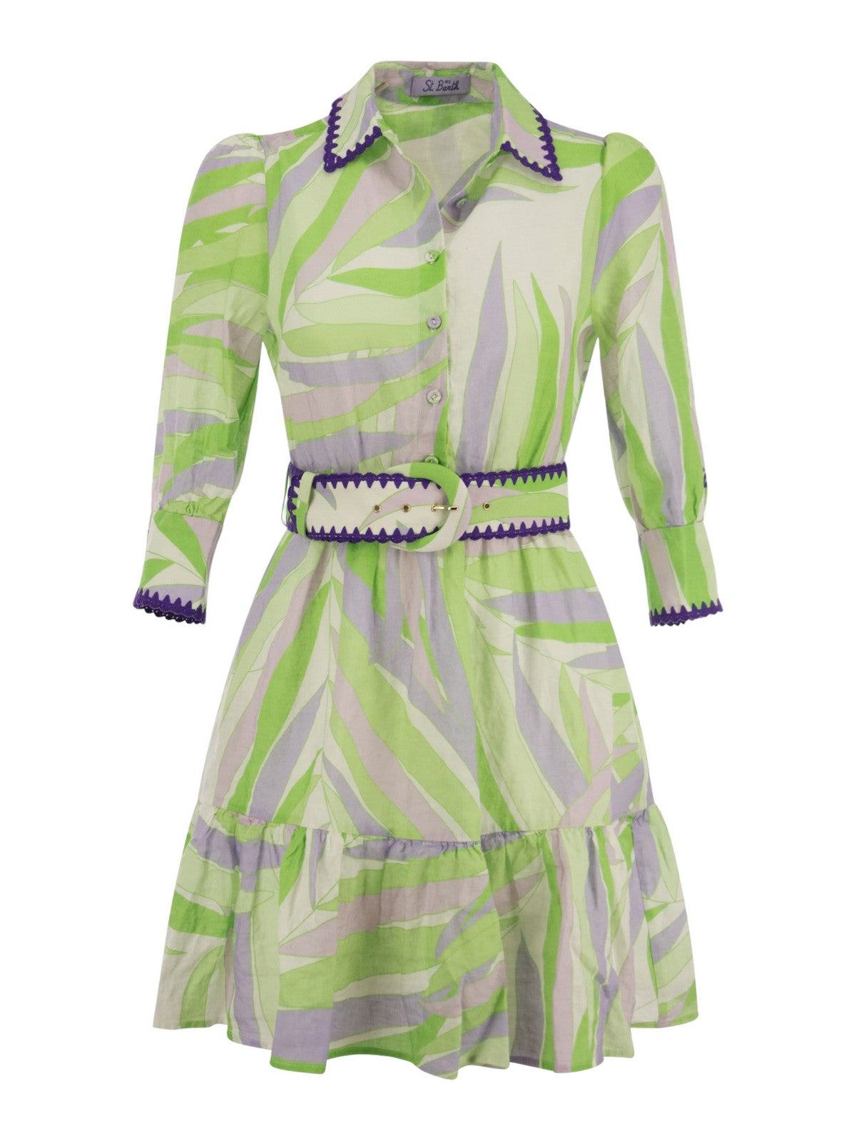 MC2 SAINT BARTH Abito Donna DAISI 06446D Verde gioboutiqueweb