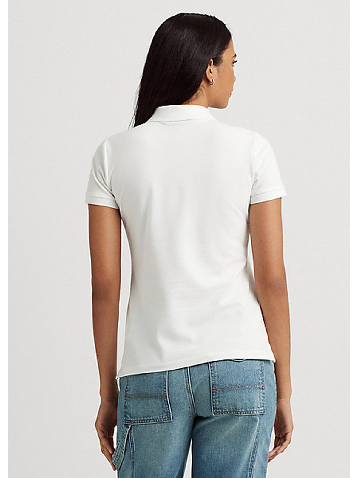 LAUREN RALPH LAUREN Polo Donna 200679219 008 Bianco gioboutiqueweb