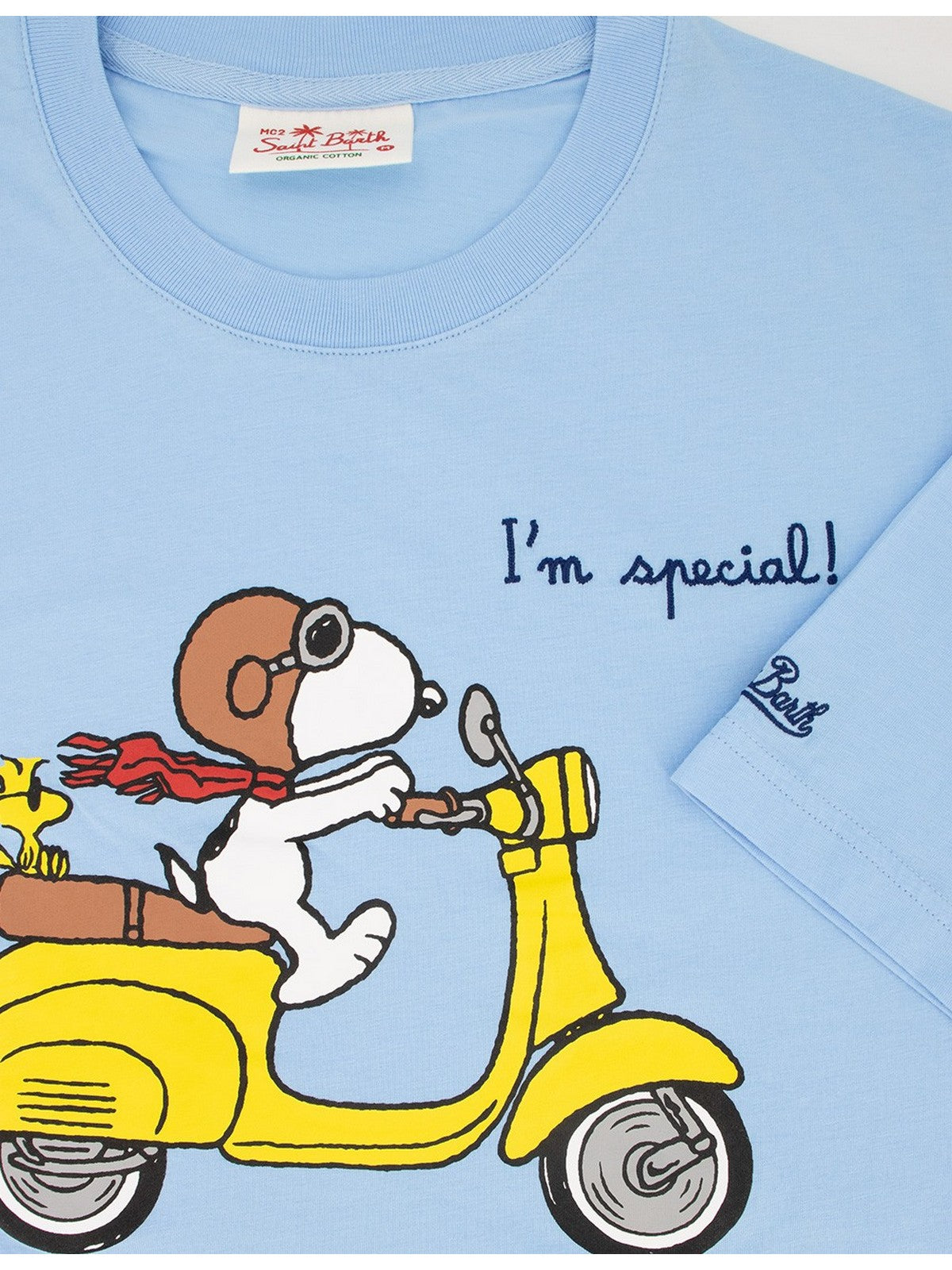 Mc2 Saint Barth T-shirt and Polo Men Tshirt Man 05743D Blue