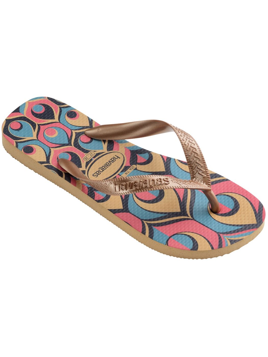HAVAIANAS Infradito Donna 4123230.0570 Oro gioboutiqueweb