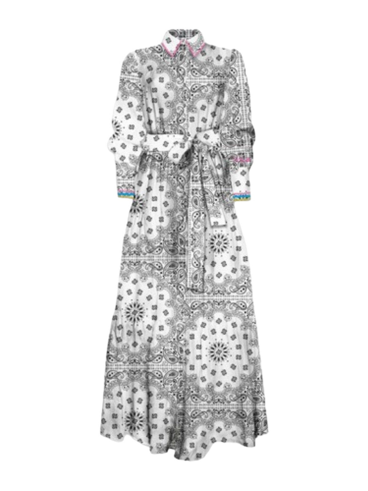 MC2 SAINT BARTH Copricostume Donna Chemisier JENSEN 03012B Bianco gioboutiqueweb