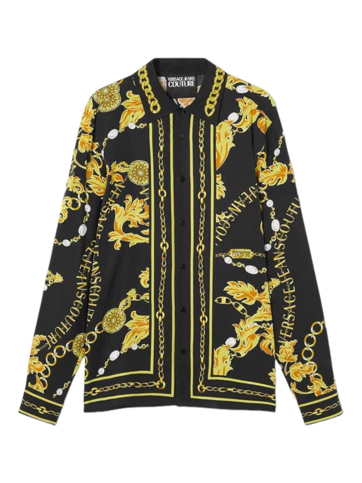 Versace Jeans Couture Men's Shirt 75GAL2RC NS315 G89 Black