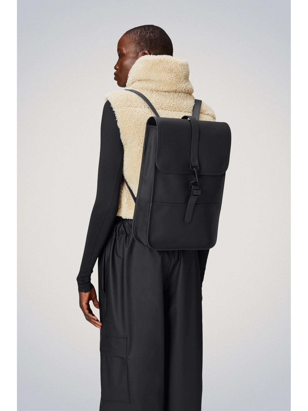 Rains unisex backpack adult backpack mini w3 13020 01 black black