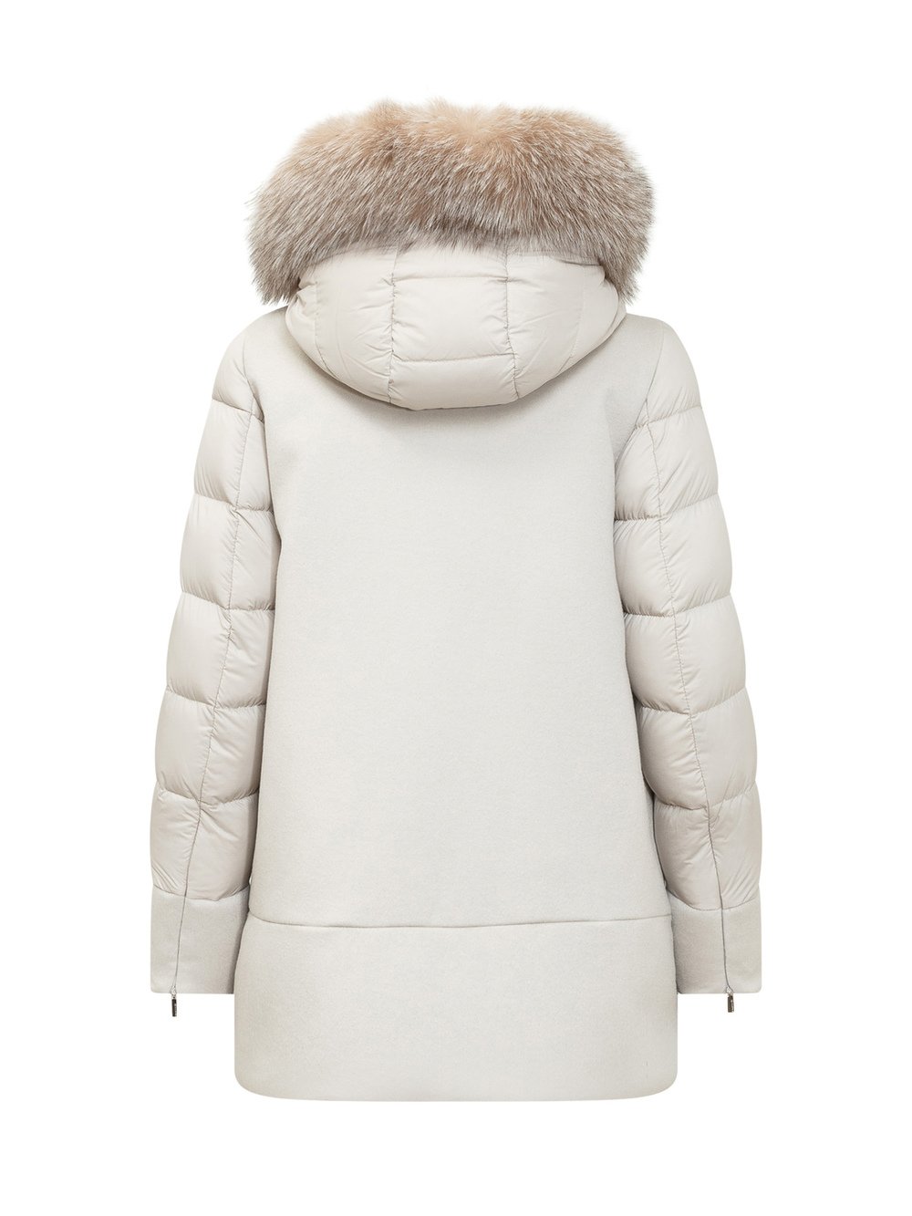 MOORER Piumino Donna Fresia-le MODGI300007 U0105 Bianco gioboutiqueweb