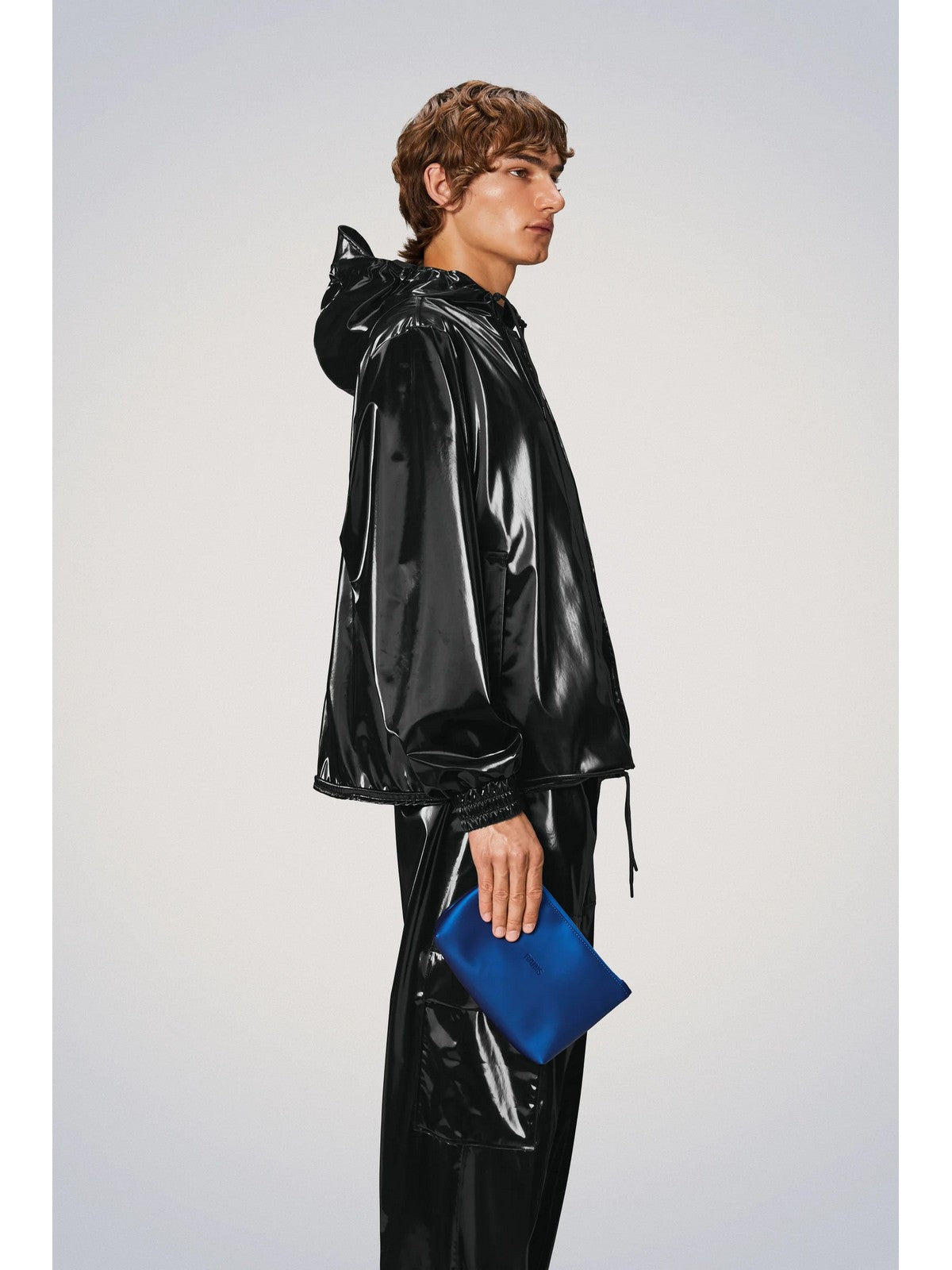 Rains clutch bag unisex adult cosmetic bag w3 15600 10 storm blue