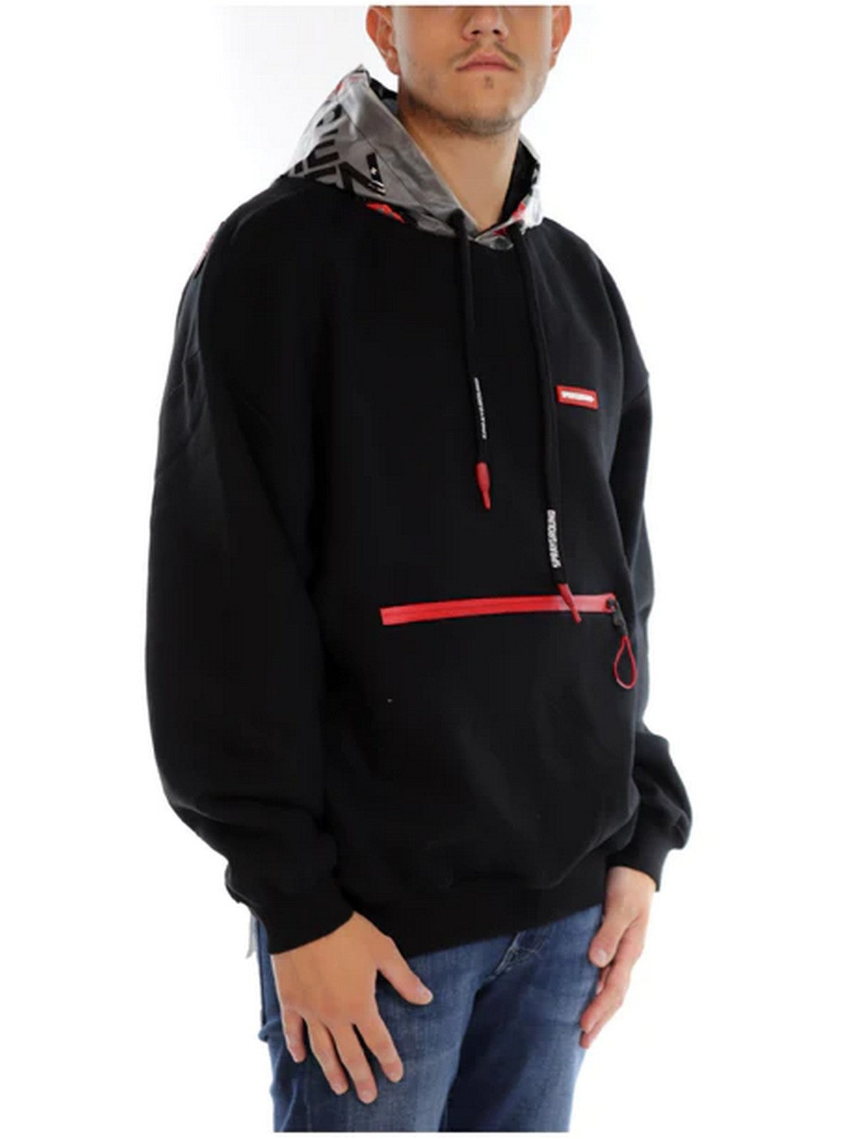 SPRAYGROUND Felpa Uomo SP384 Nero