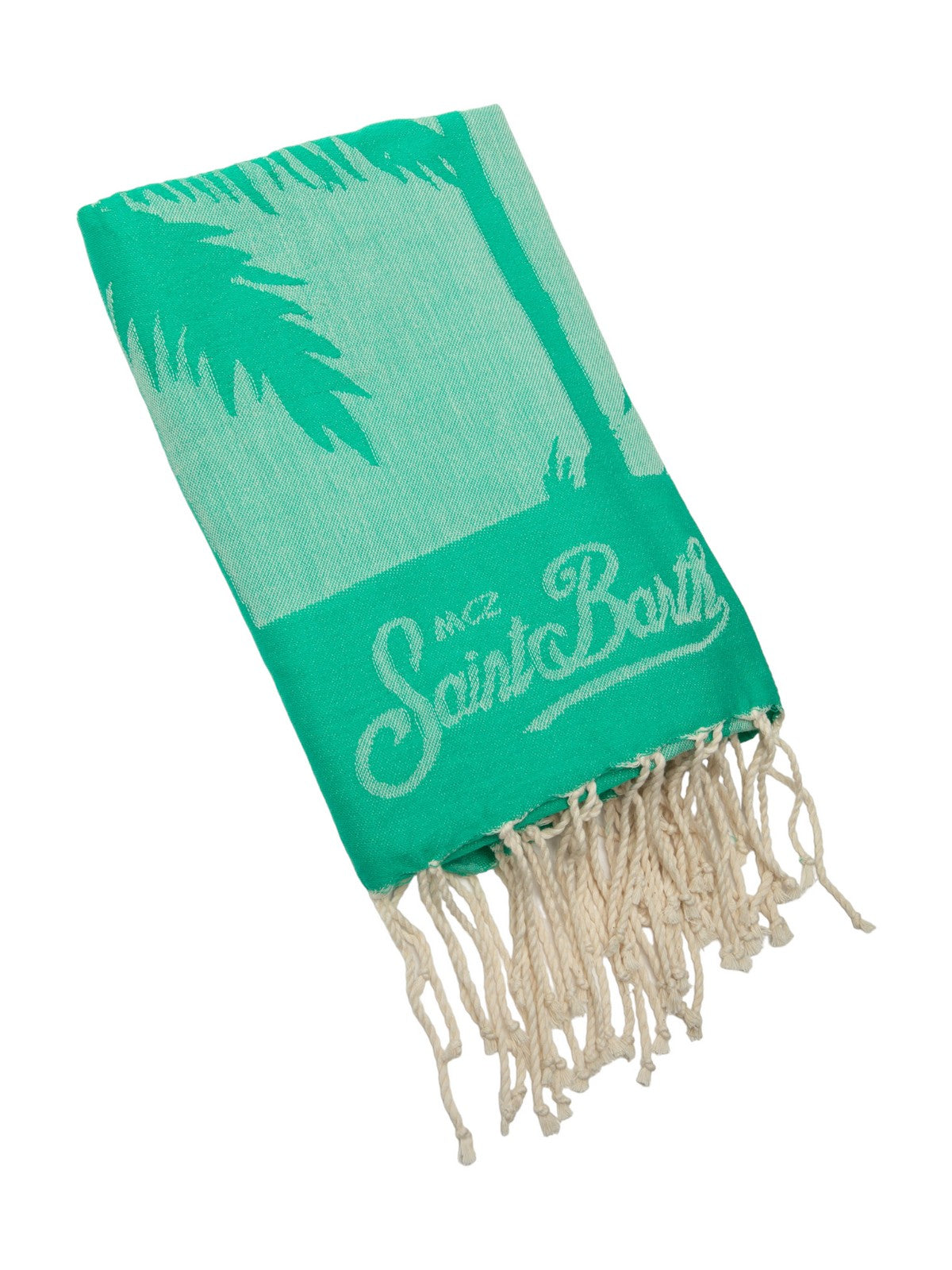 MC2 SAINT BARTH Telo mare Unisex adulto FOUTAS J N 05211D Verde gioboutiqueweb