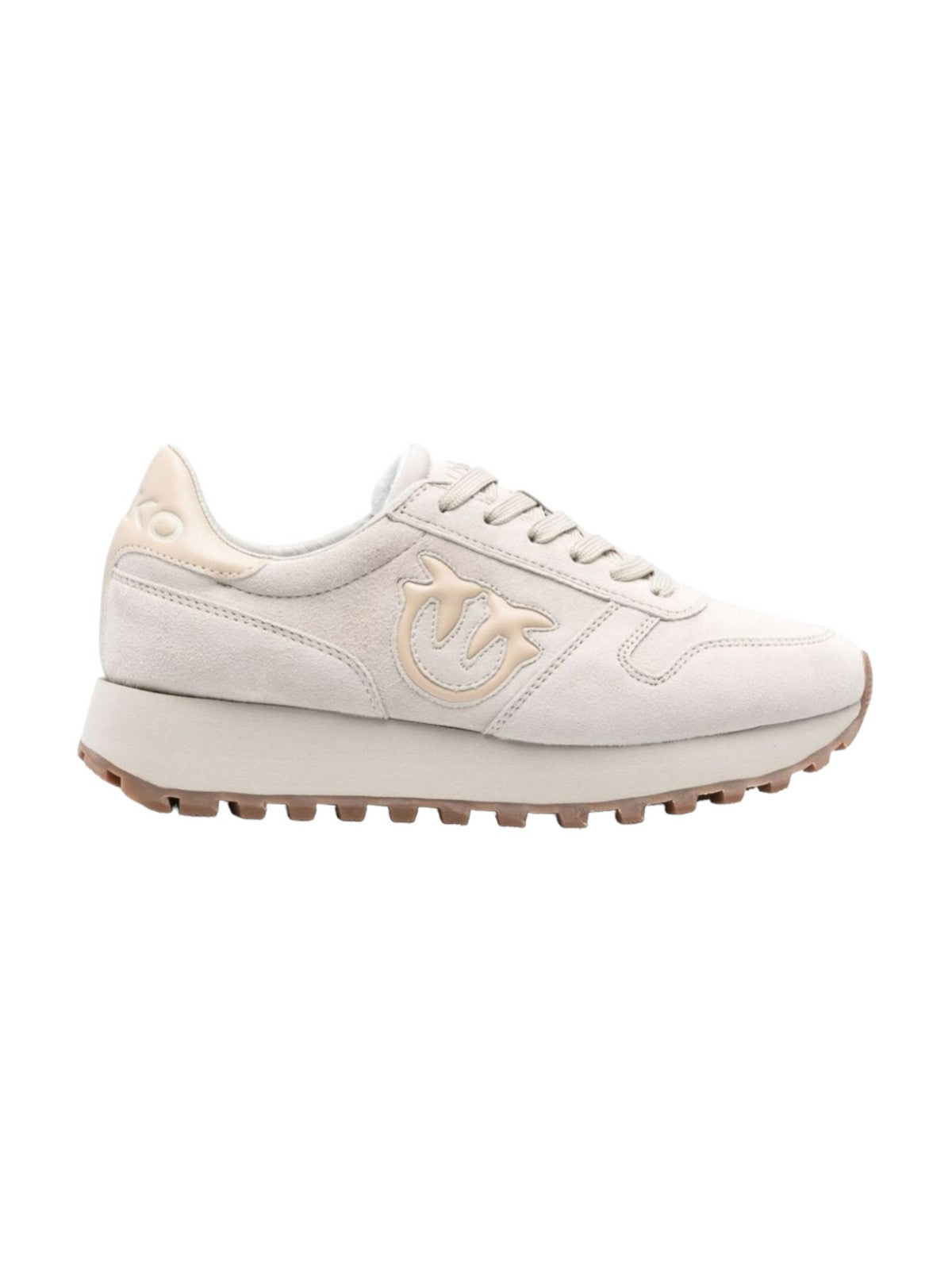 PINKO Sneaker Donna 101629-A0N8 C36 Beige gioboutiqueweb