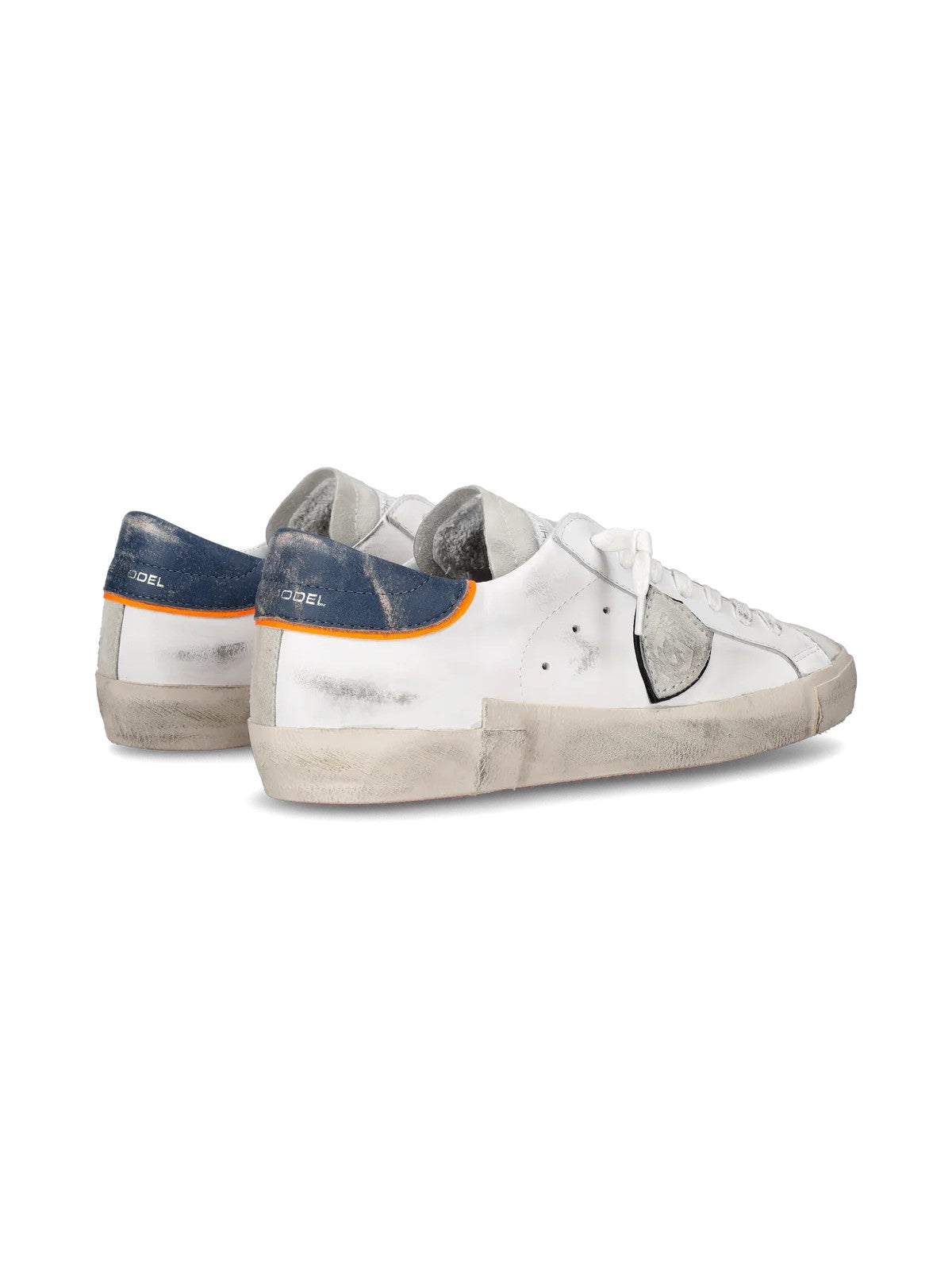 PHILIPPE MODEL Sneaker Uomo Prsx Low Man PRLU VV02 Bianco