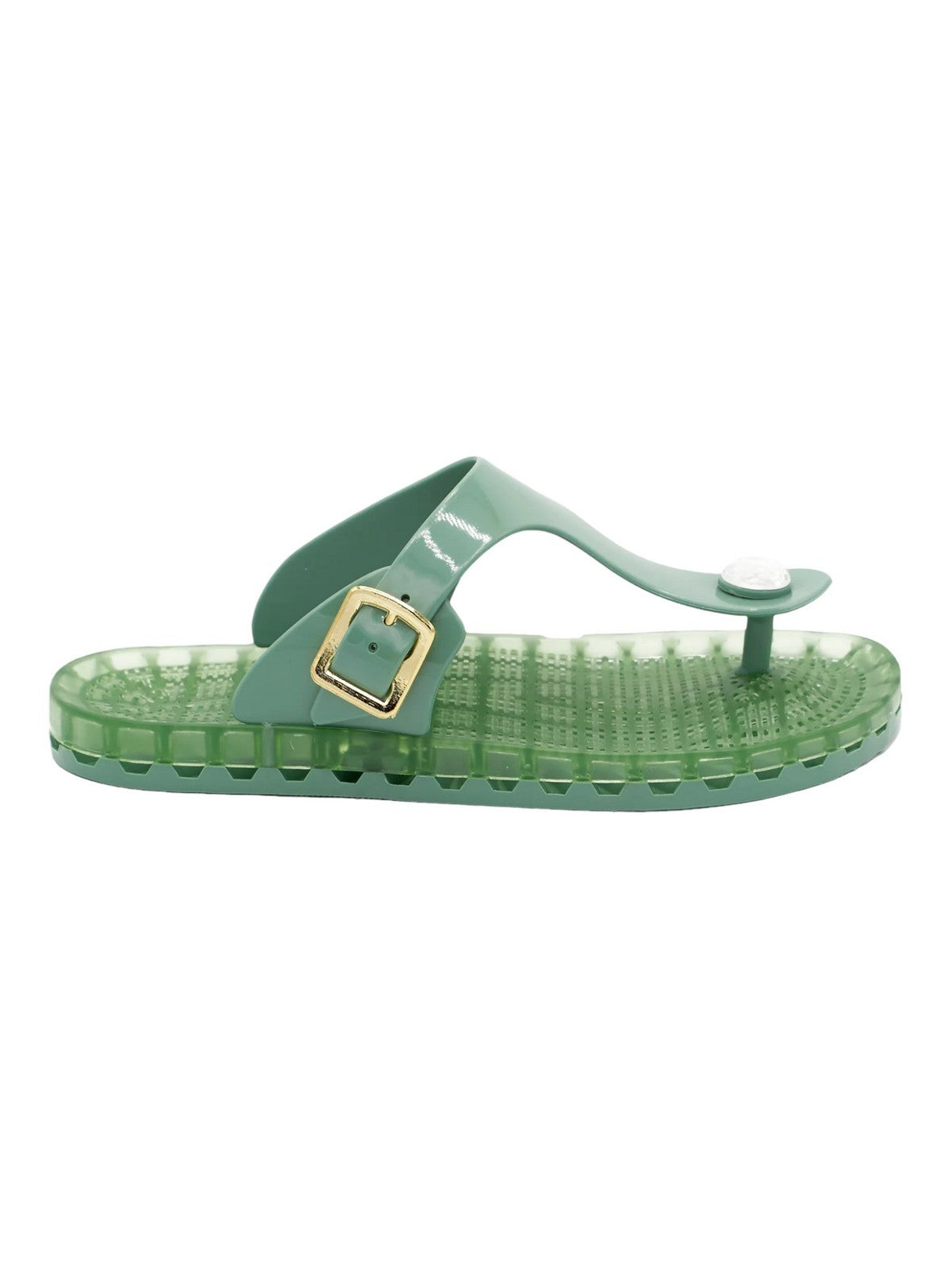 SENSI Ciabatta Donna Taormina flamingo 4050/FL 350 Verde gioboutiqueweb