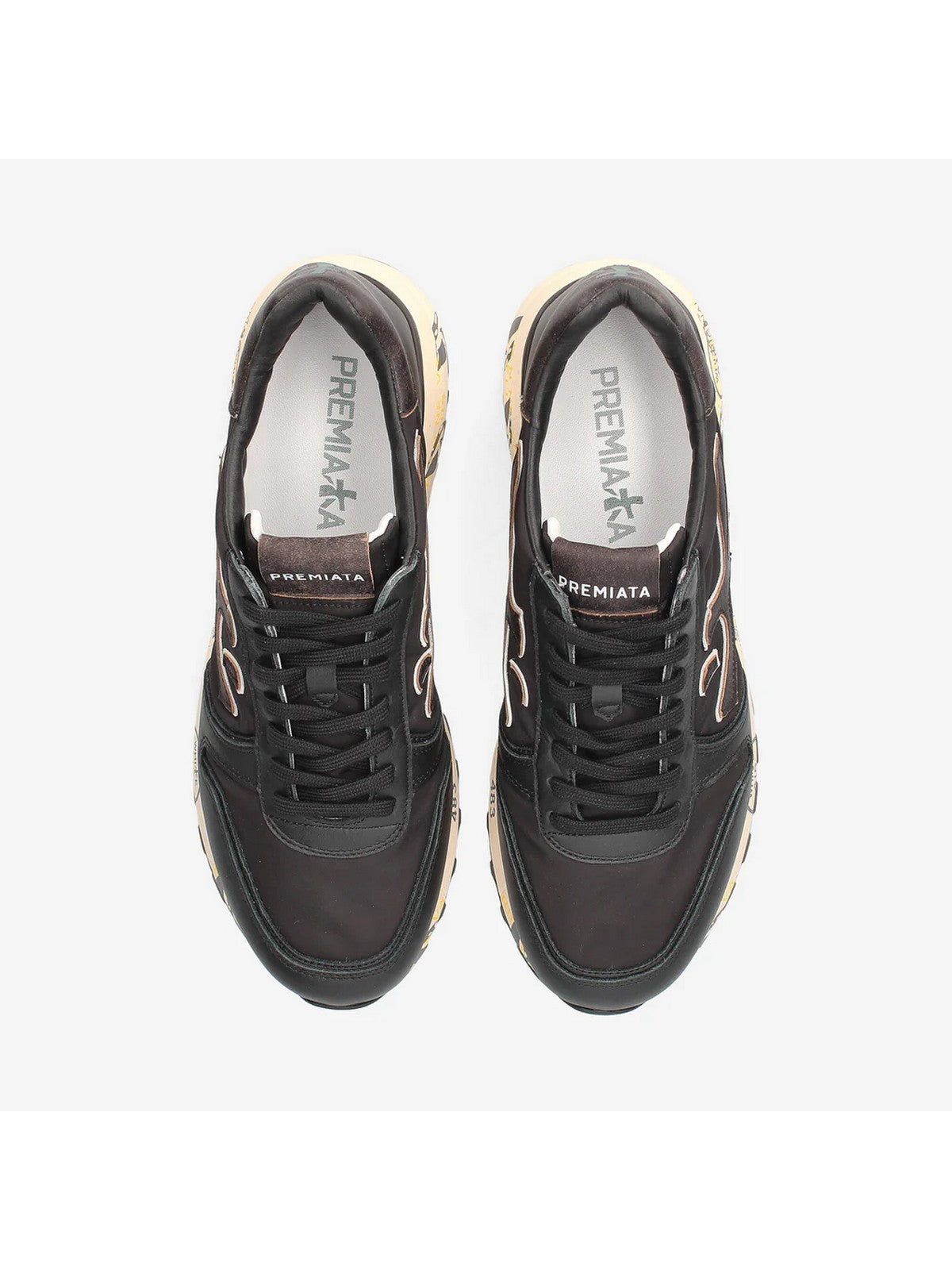 PREMIATA Sneaker Uomo MICK VAR 6418 Nero gioboutiqueweb