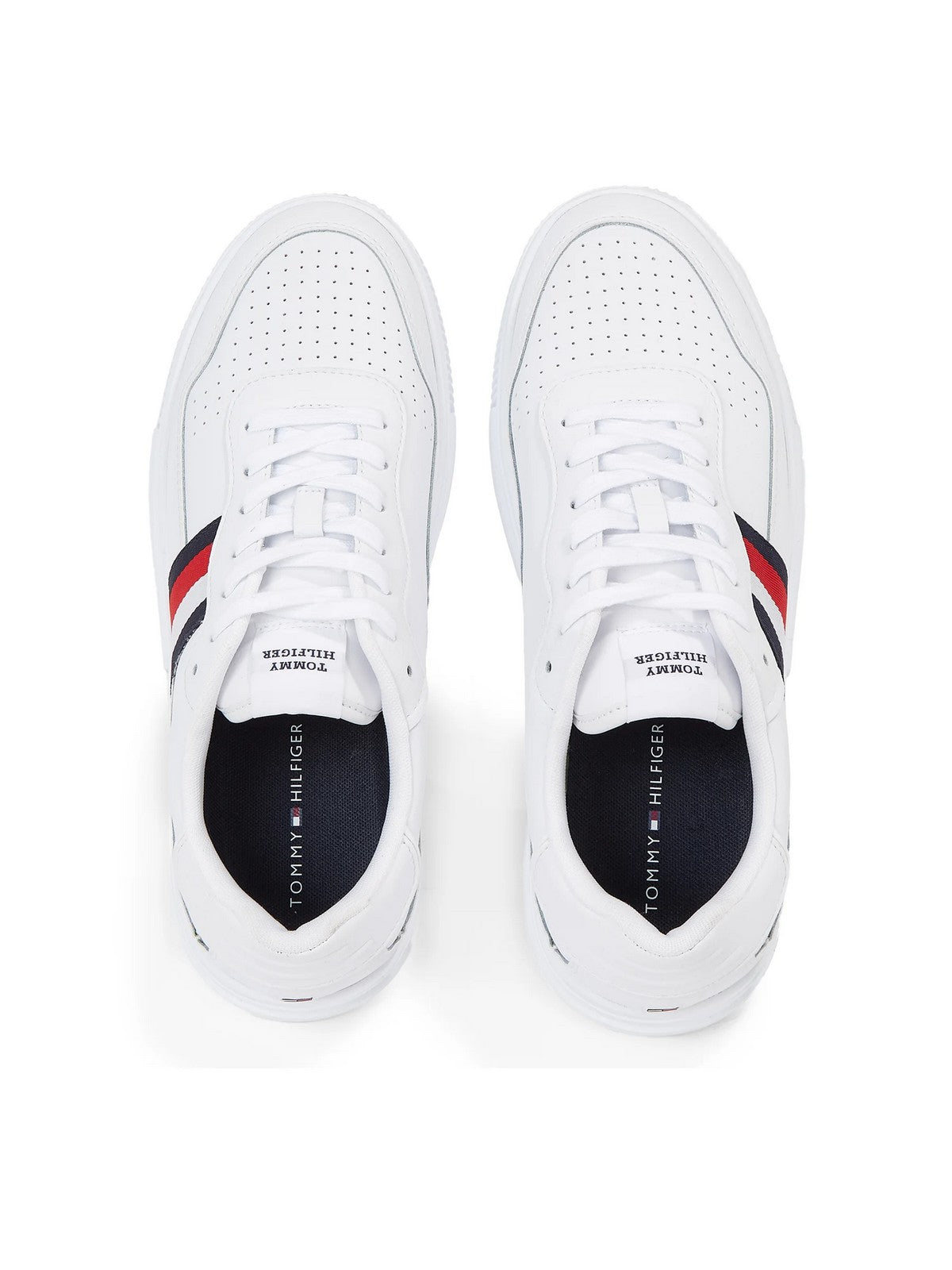 Tommy Hilfiger Männer Sneaker FM0FM04824 YBS Weiß