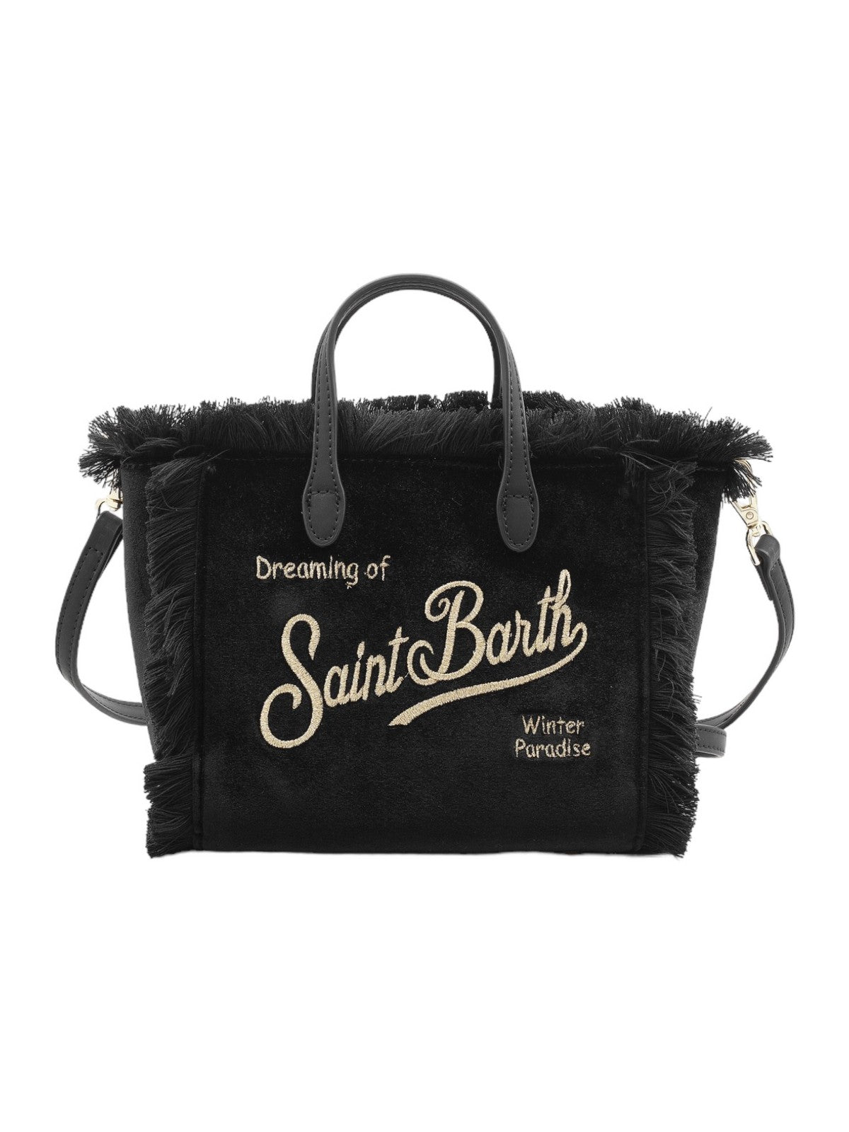 MC2 Saint Barth Woman Vanity Mini W 09839e Bolsa Negra