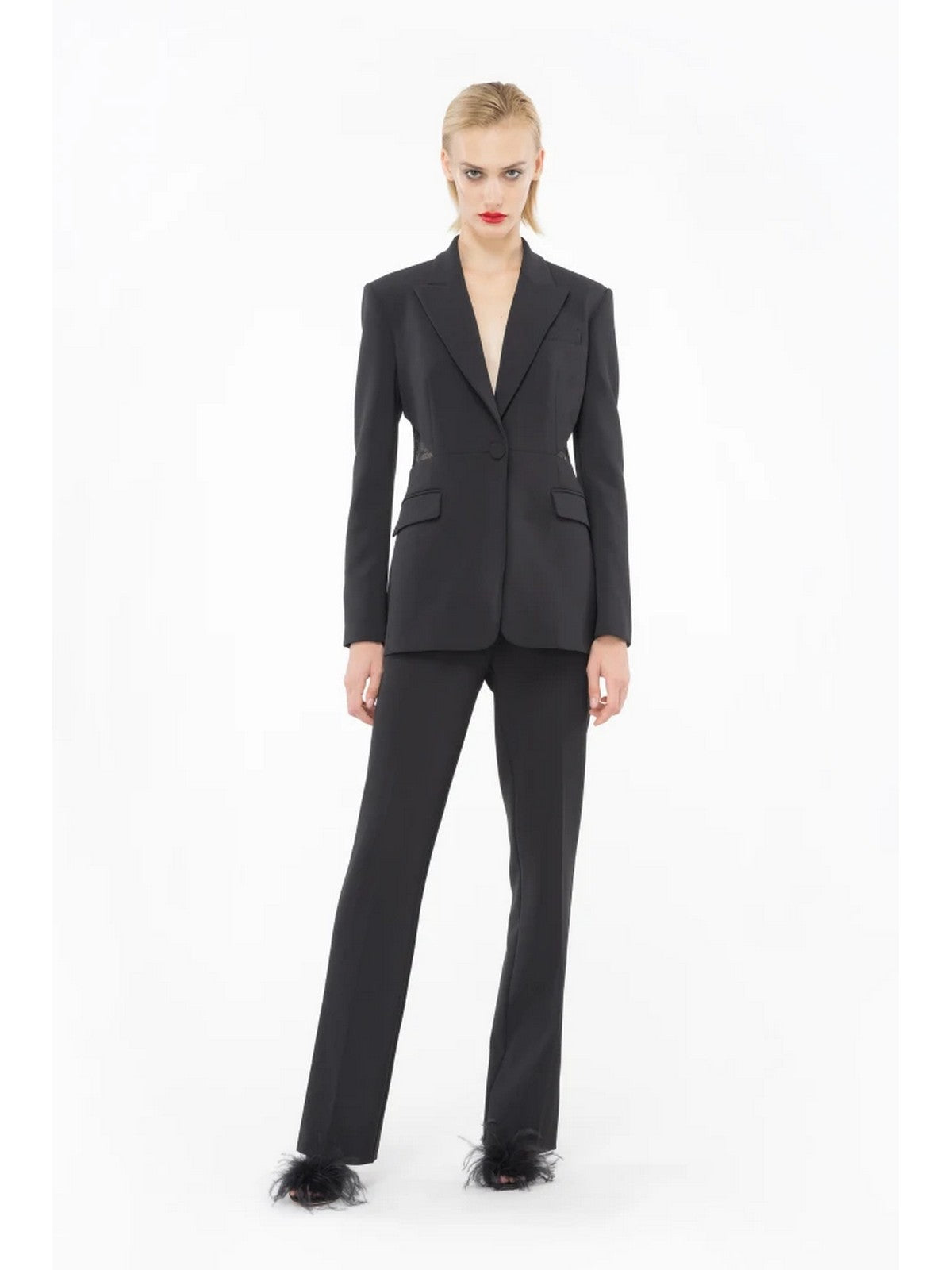 Pinko Pantalone Donna Oliena 102862-A0HC Z99 Negro