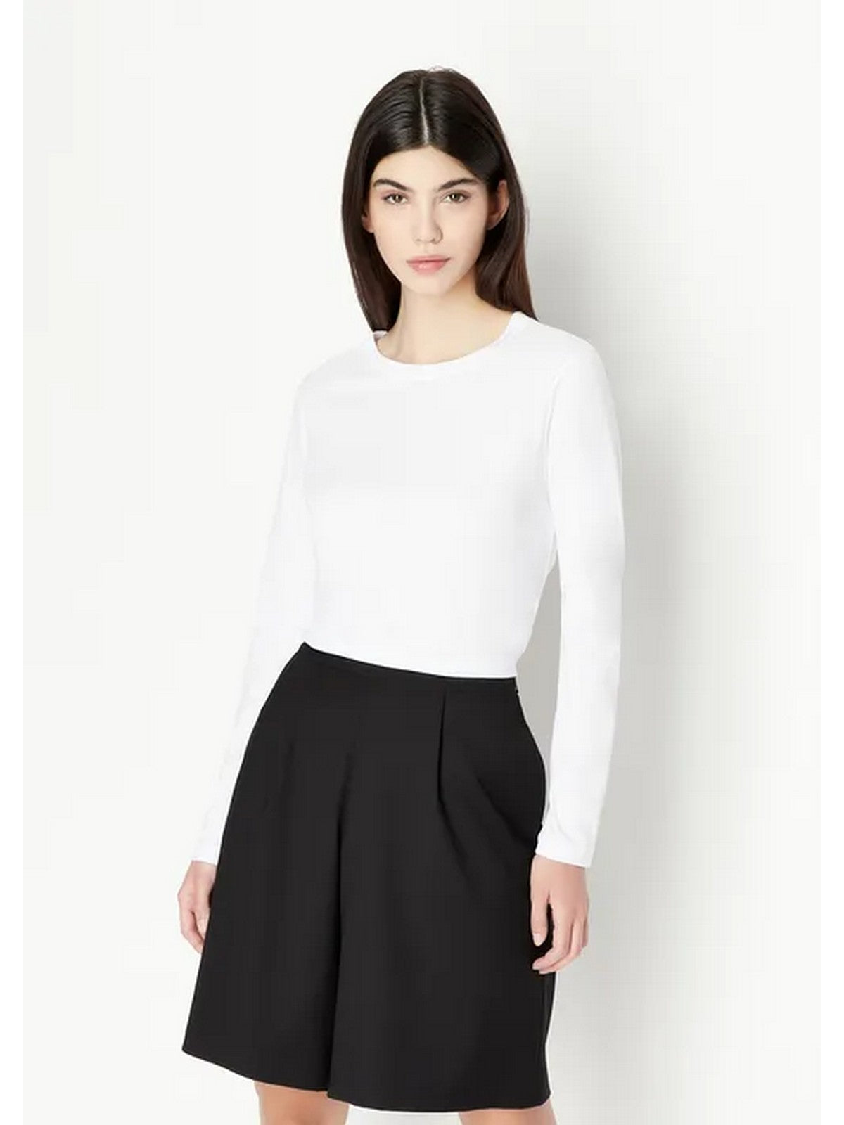 ARMANI EXCHANGE T-Shirt e Polo Donna 8NYT95 YJ16Z 1000 Bianco gioboutiqueweb