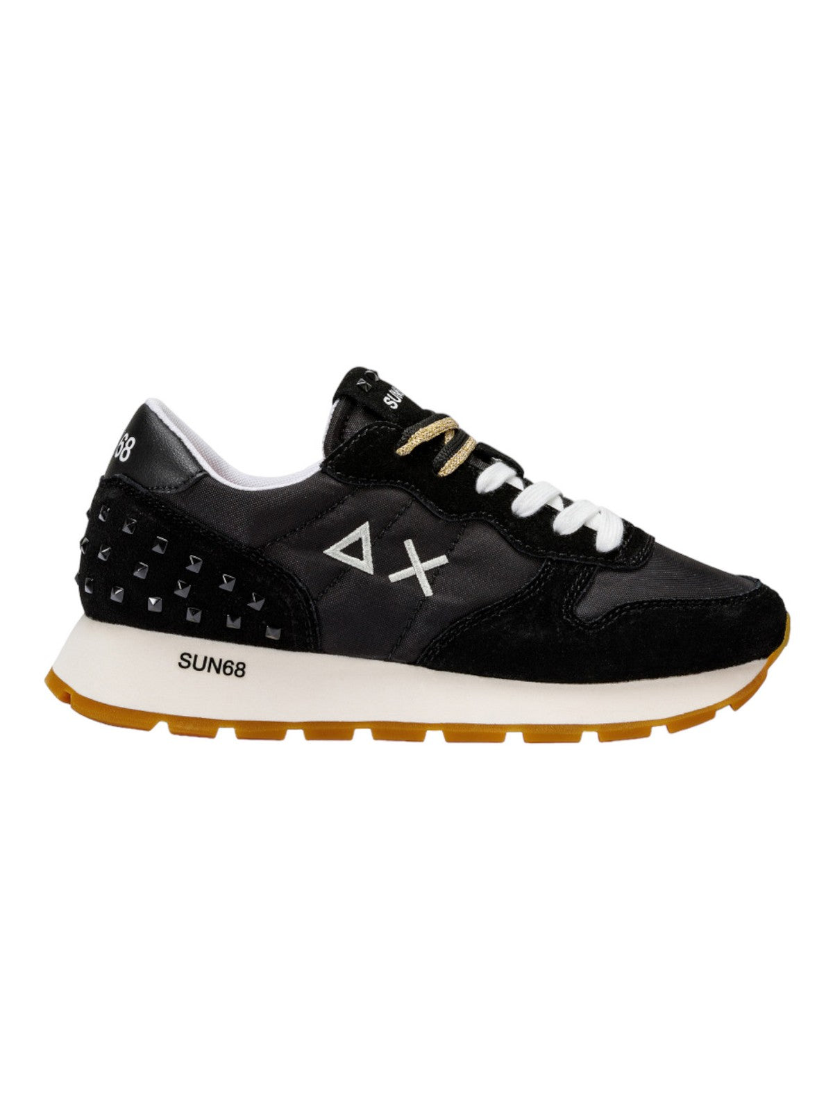 SUN68 Sneaker Donna Ally studs Z33206 11 Nero gioboutiqueweb