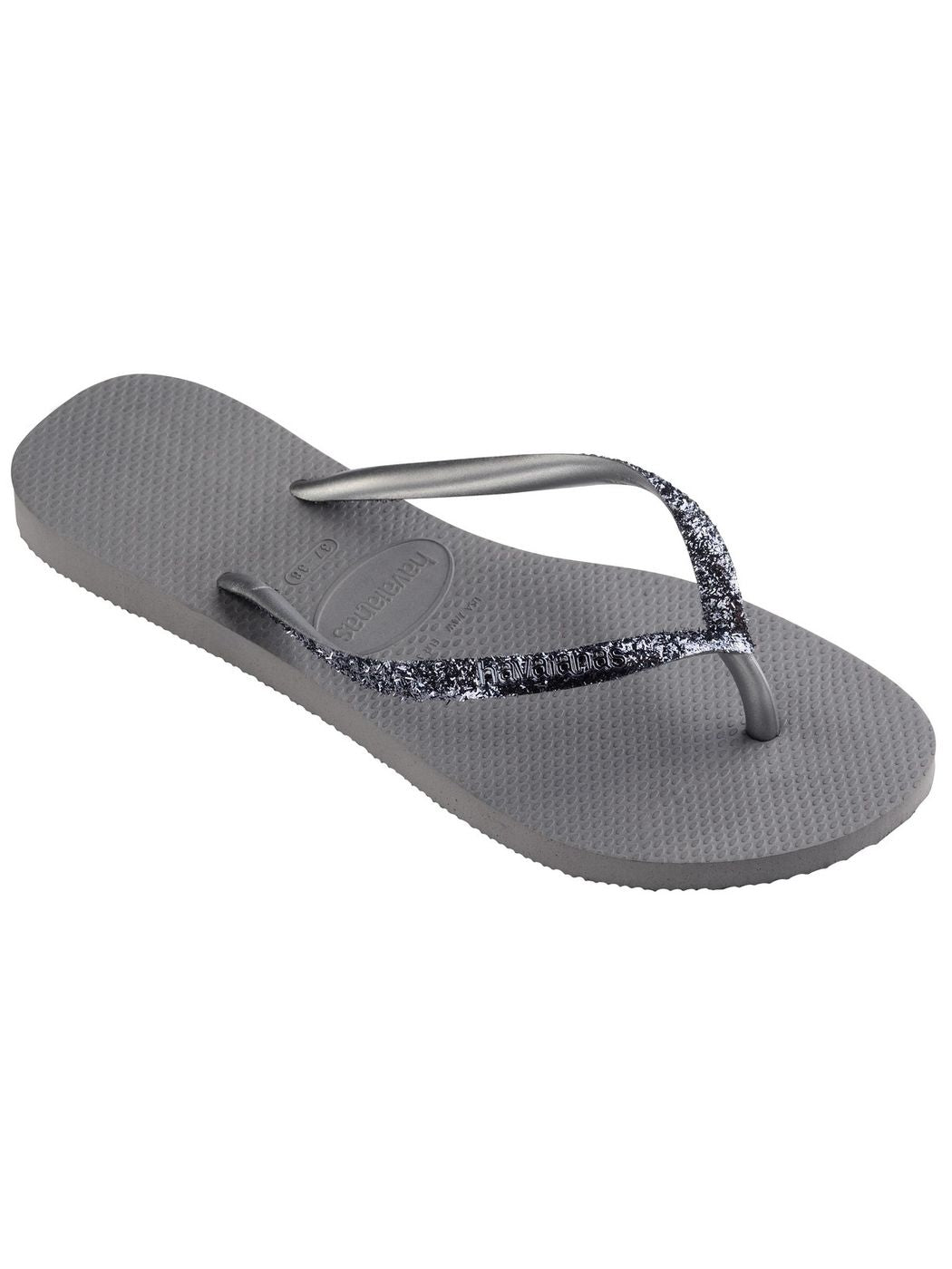HAVAIANAS Infradito Donna Hav. Slim Glitter II 4146975.5178 Grigio gioboutiqueweb