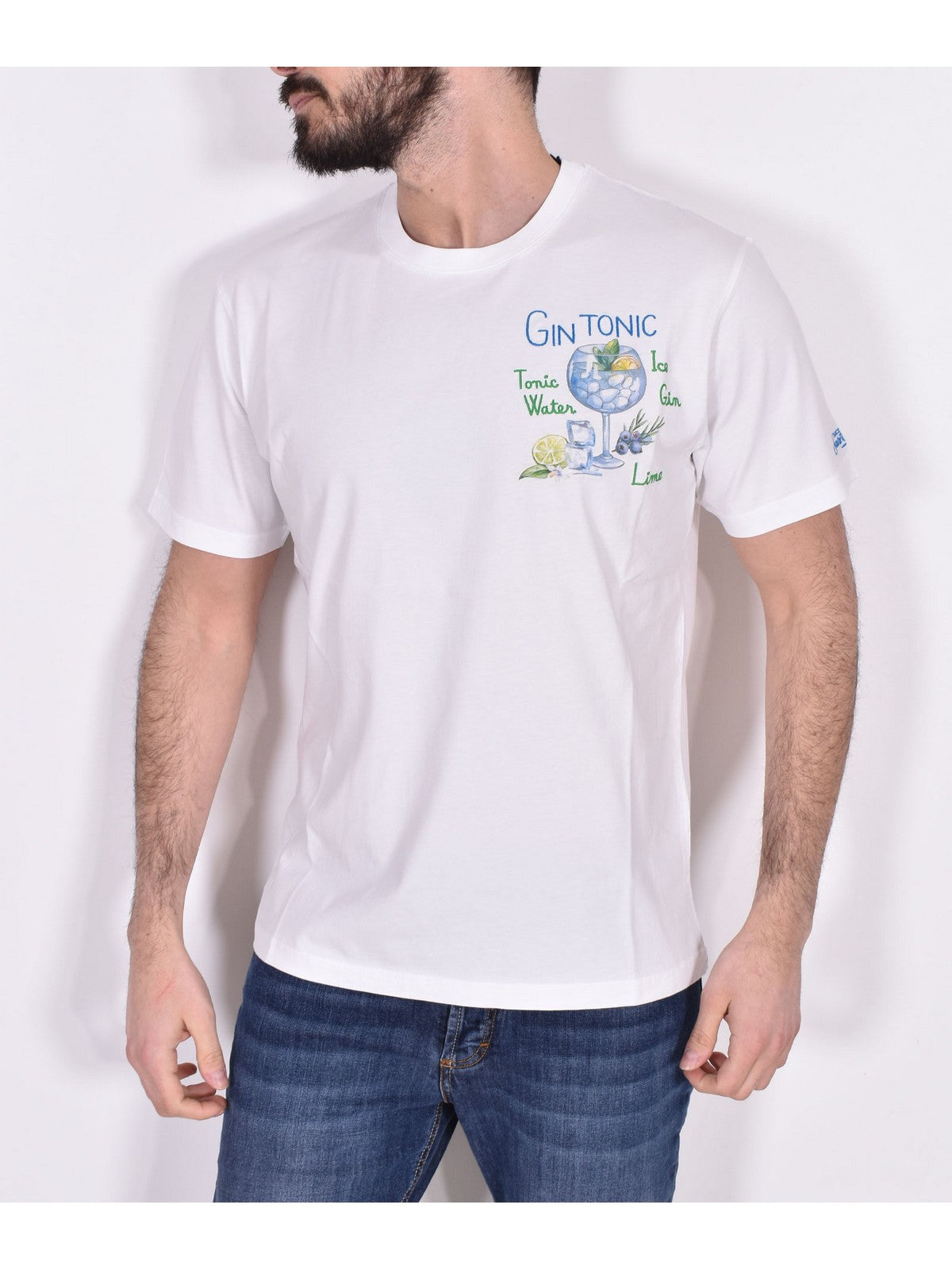 Mc2 Saint Barth T-shirt and Polo Men Tshirt Man 00421d White