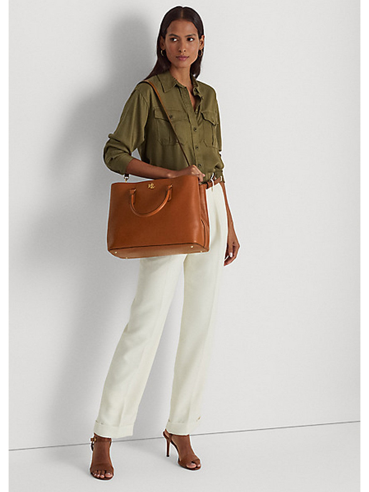 Lauren Ralph Lauren Women's bag 431876724 005 brown