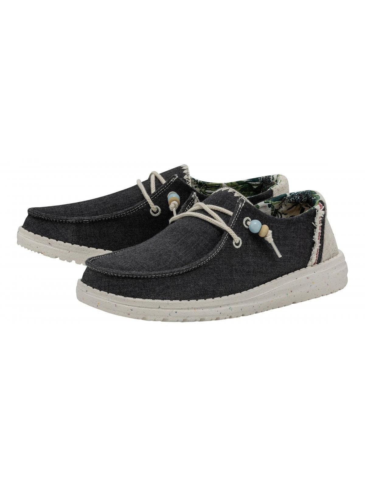 DUDE Mocassino Donna Wendy fringe HD.40071 0YK Blu gioboutiqueweb