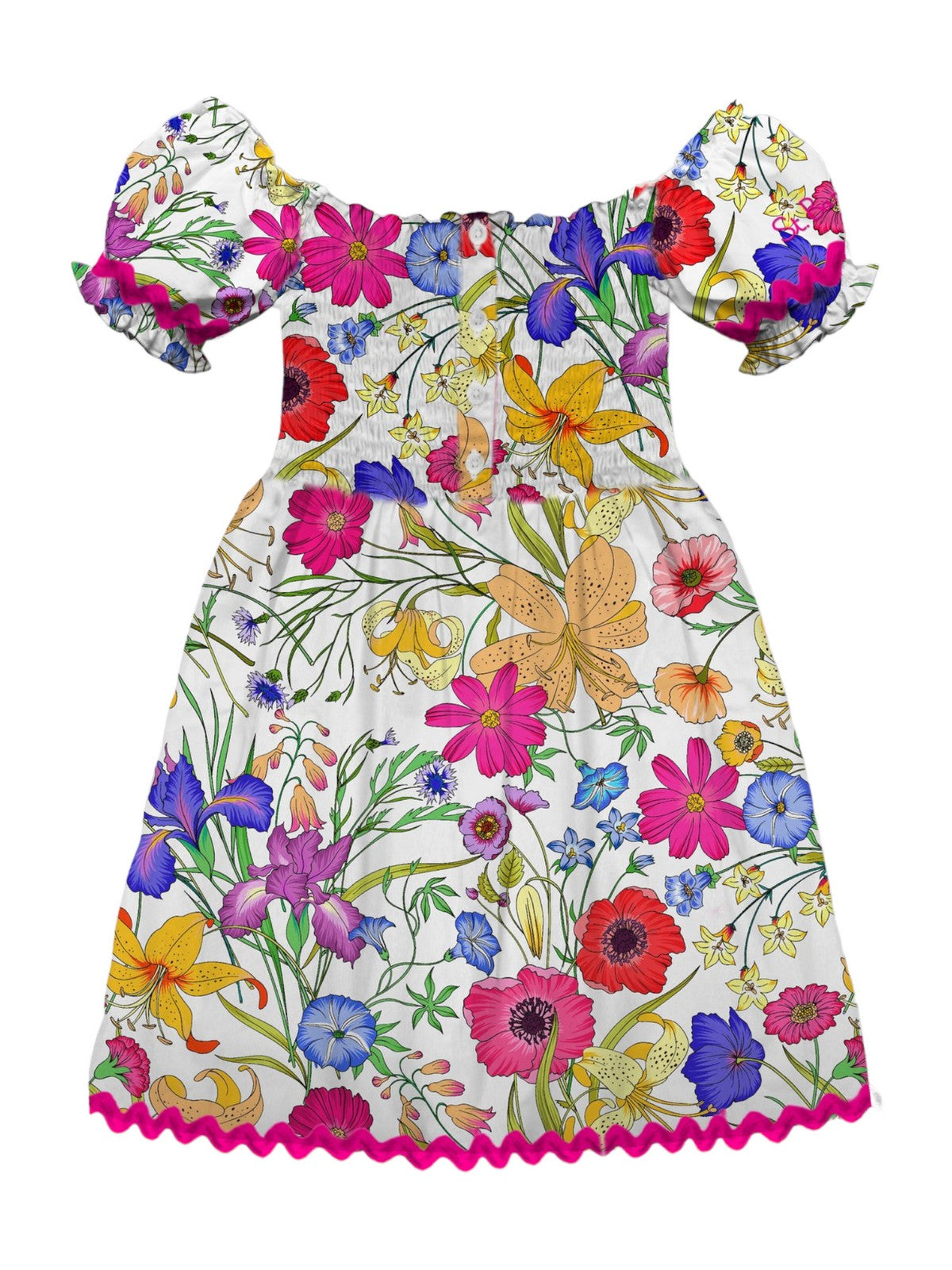 MC2 SAINT BARTH Abito Bambine e ragazze DRESSY 04075D Bianco gioboutiqueweb