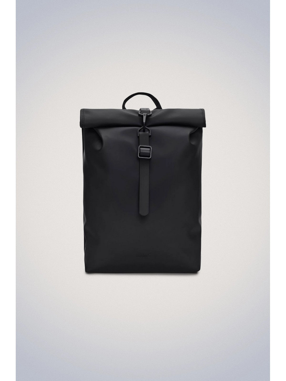 RAINS Zaino Unisex adulto Rolltop Rucksack Mini W3 13330 01 Black Nero
