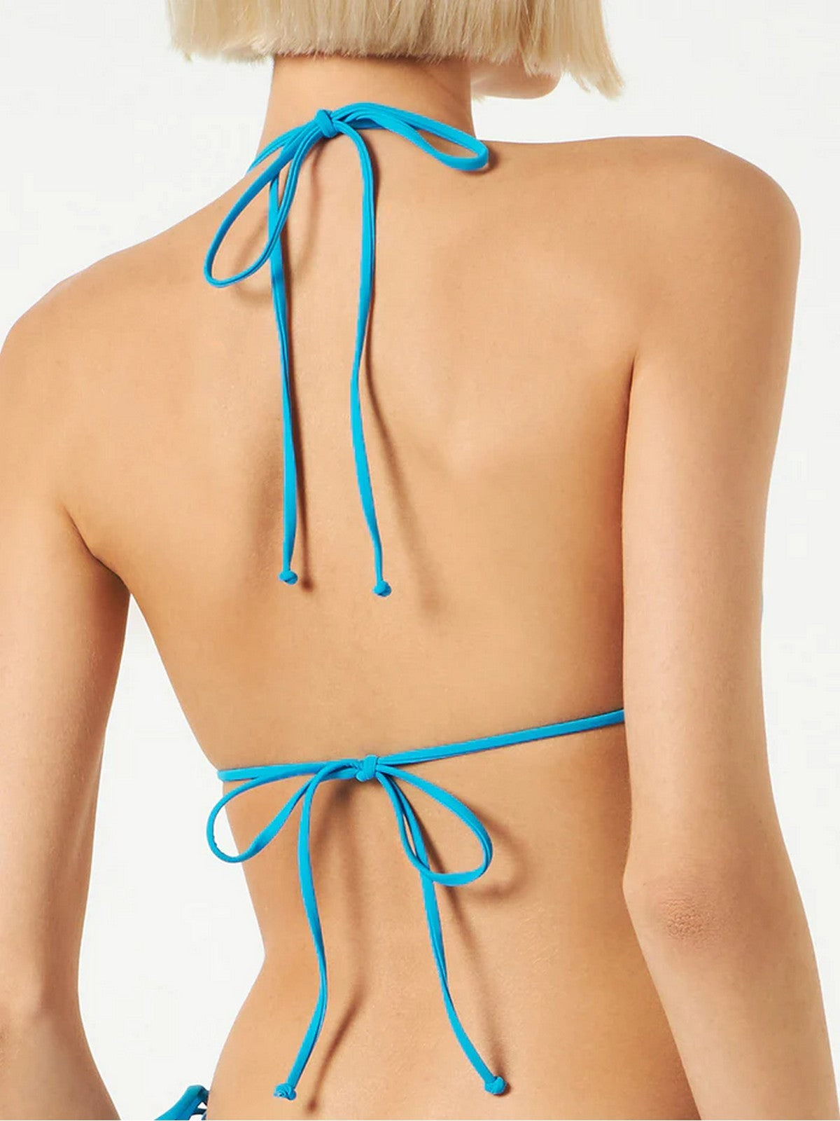 MC2 SAINT BORTH Costume de salle de bain Triangle Leah 04219d Bleu