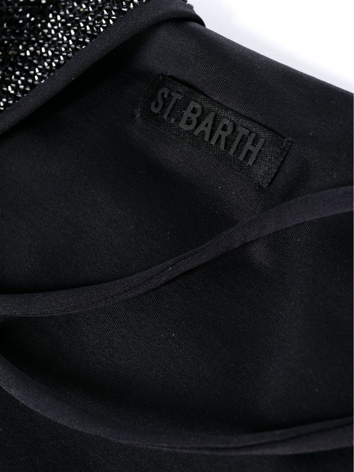 MC2 Saint Barth Baño Disfraz de la mujer Slip Virgo 07194D Negro