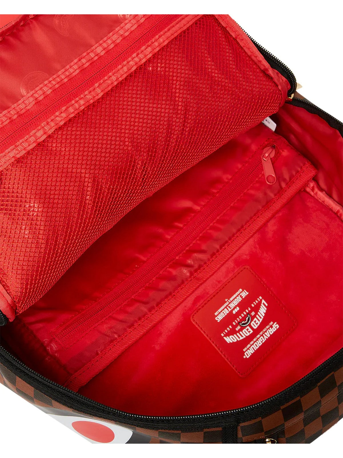 SPRAYGROUND Zaino Uomo Ninja star 910B3774NSZ Marrone gioboutiqueweb