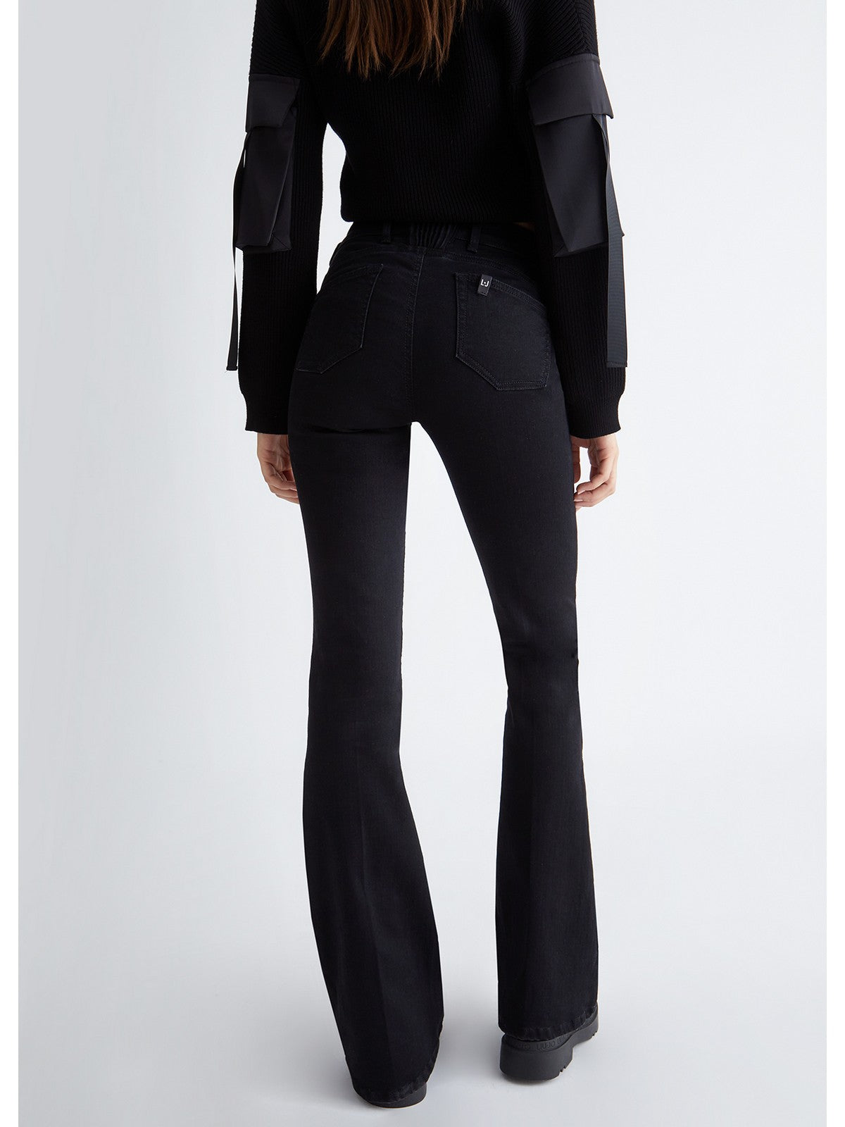 LIU JO BLU DENIM Jeans Donna UF3058DS041 87304 Nero gioboutiqueweb