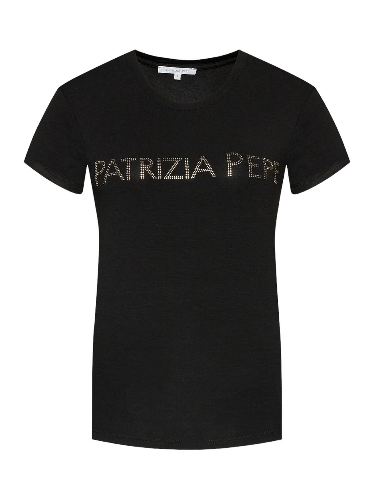 PATRIZIA PEPE T-Shirt e Polo Donna CM1419 J013 K103 Nero gioboutiqueweb