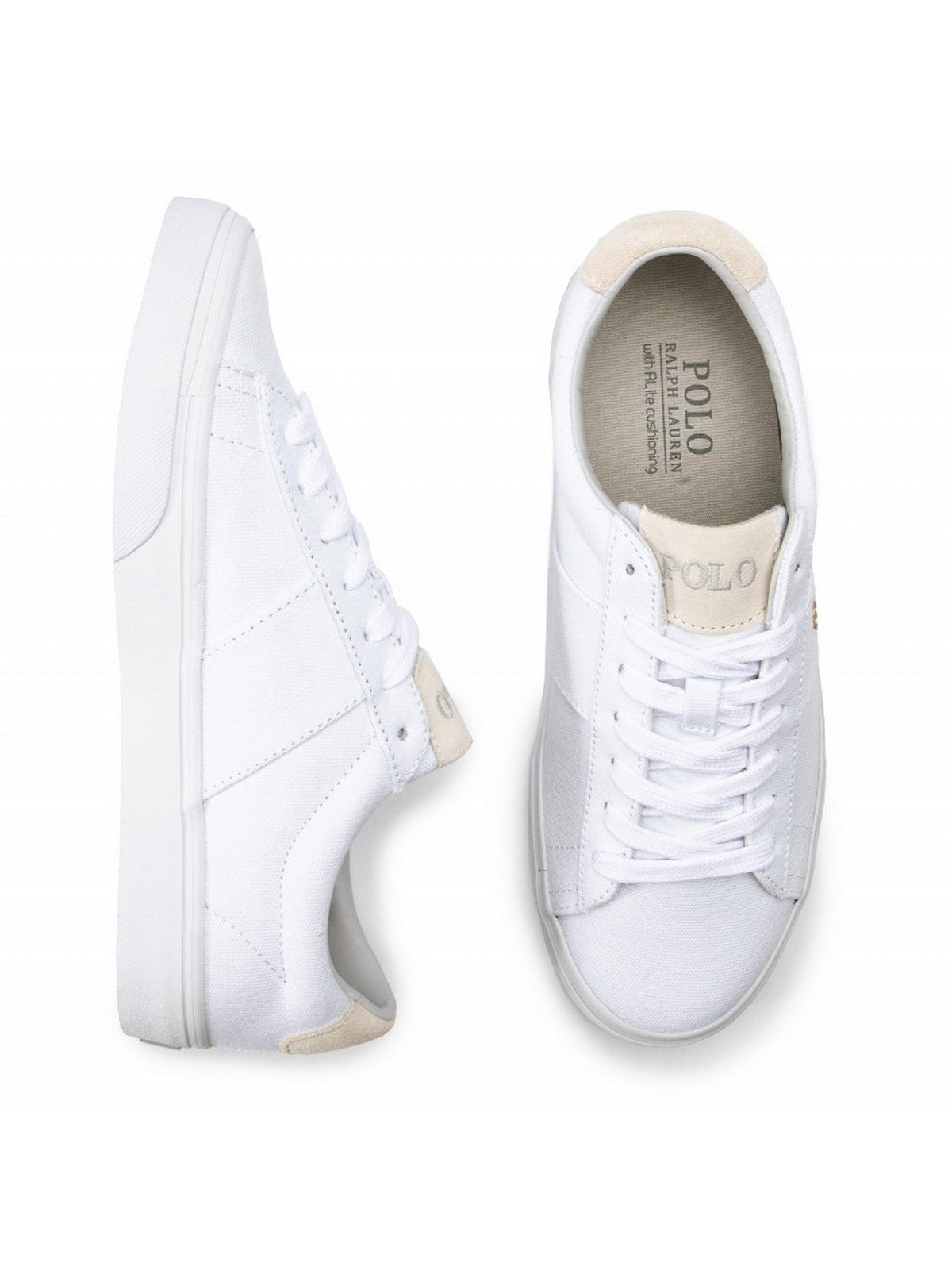 POLO RALPH LAUREN Sneaker Uomo Sayer 816749369 003 Bianco gioboutiqueweb