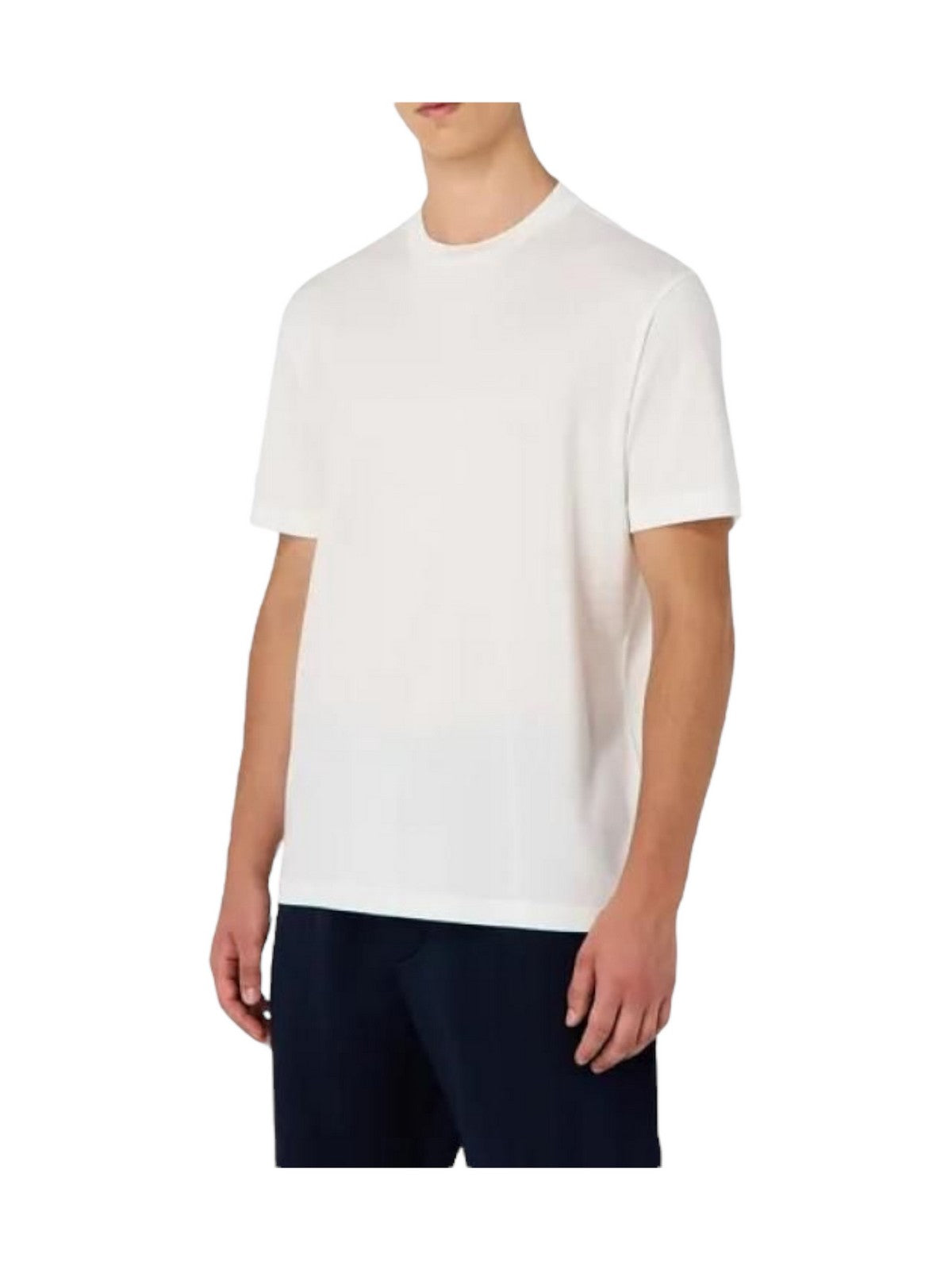 EMPORIO ARMANI T-Shirt e Polo Uomo 6R1T69 1JUVZ 0101 Bianco gioboutiqueweb