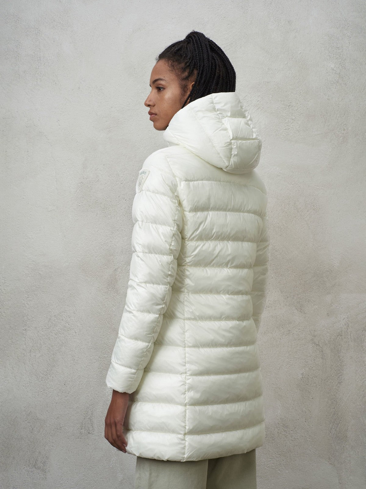 Blauer Women's Down Jacket 23WBLDK02113 006648 102TT WHITE