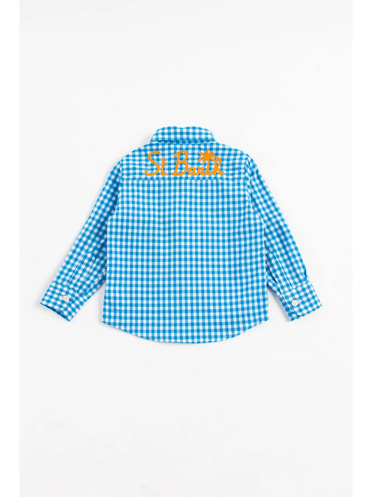 MC2 SAINT BARTH Camicia Bambini e ragazzi AGNES 00720B Blu gioboutiqueweb