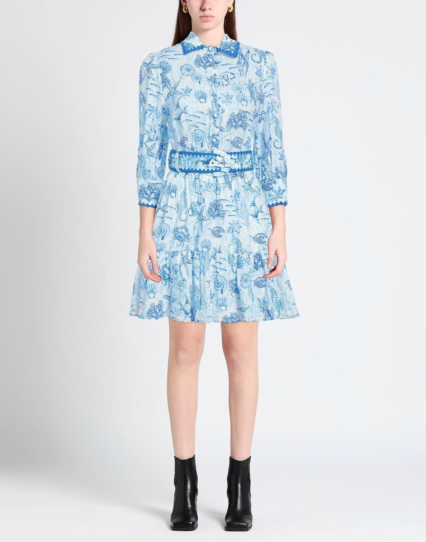 MC2 SAINT BARTH Copricostume Donna DAISI LINEN 03300B Bianco gioboutiqueweb