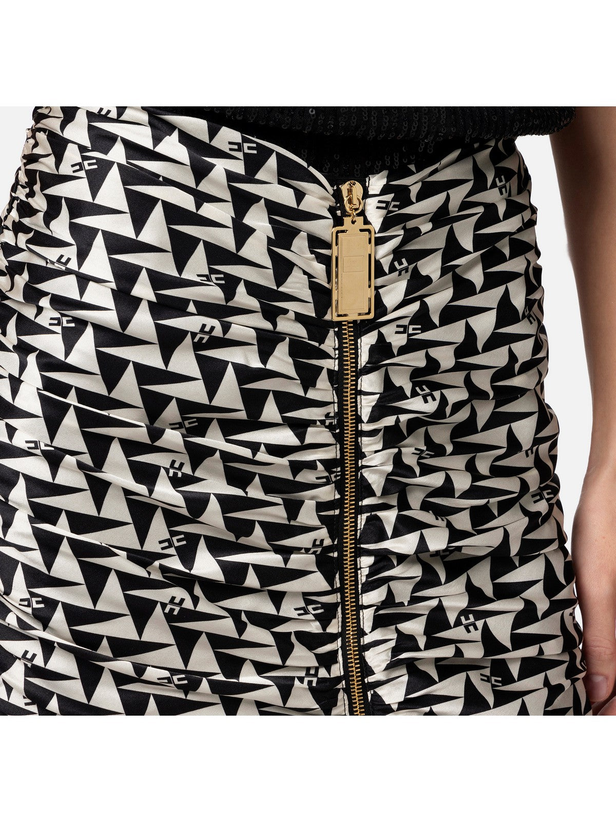 ELISABETTA FRANCHI Woman skirt Go04042E2 685 Black