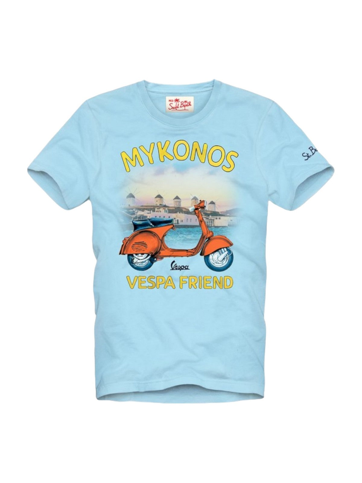 Mc2 Saint Barth T-shirt and Polo Men Tshirt Man 05837d Blue