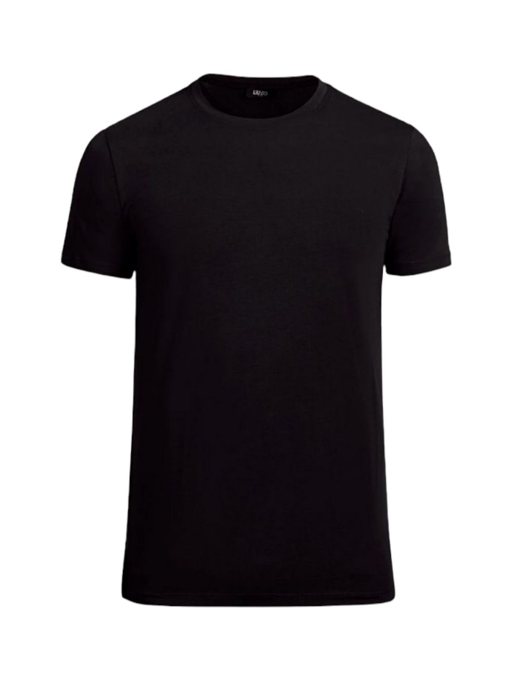 LIU JO UOMO T-Shirt e Polo Uomo M000P204SHORTLOGO Nero