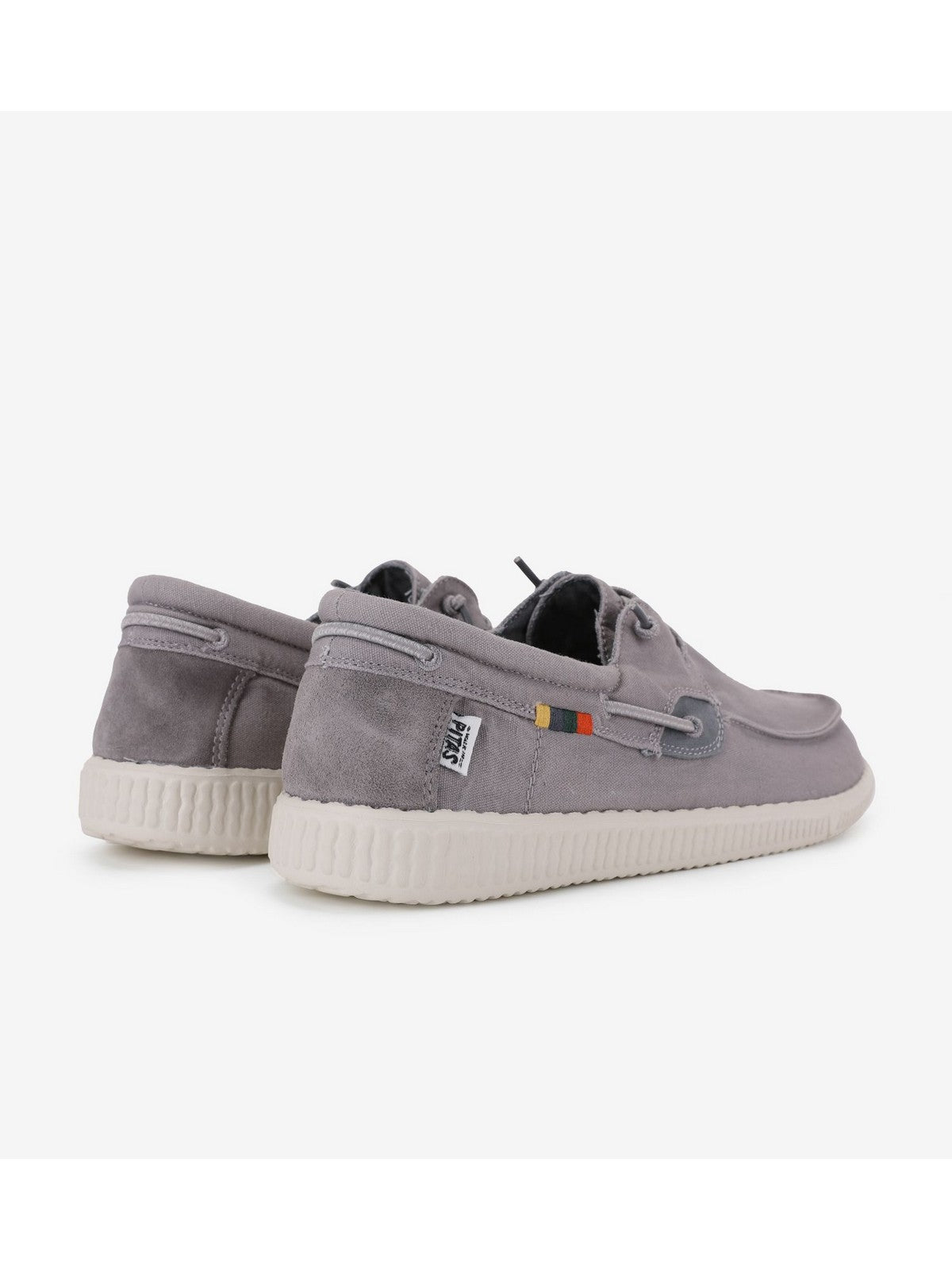 PITAS Mocassino Uomo WP150 BOAT FLAG GRIS Grigio gioboutiqueweb