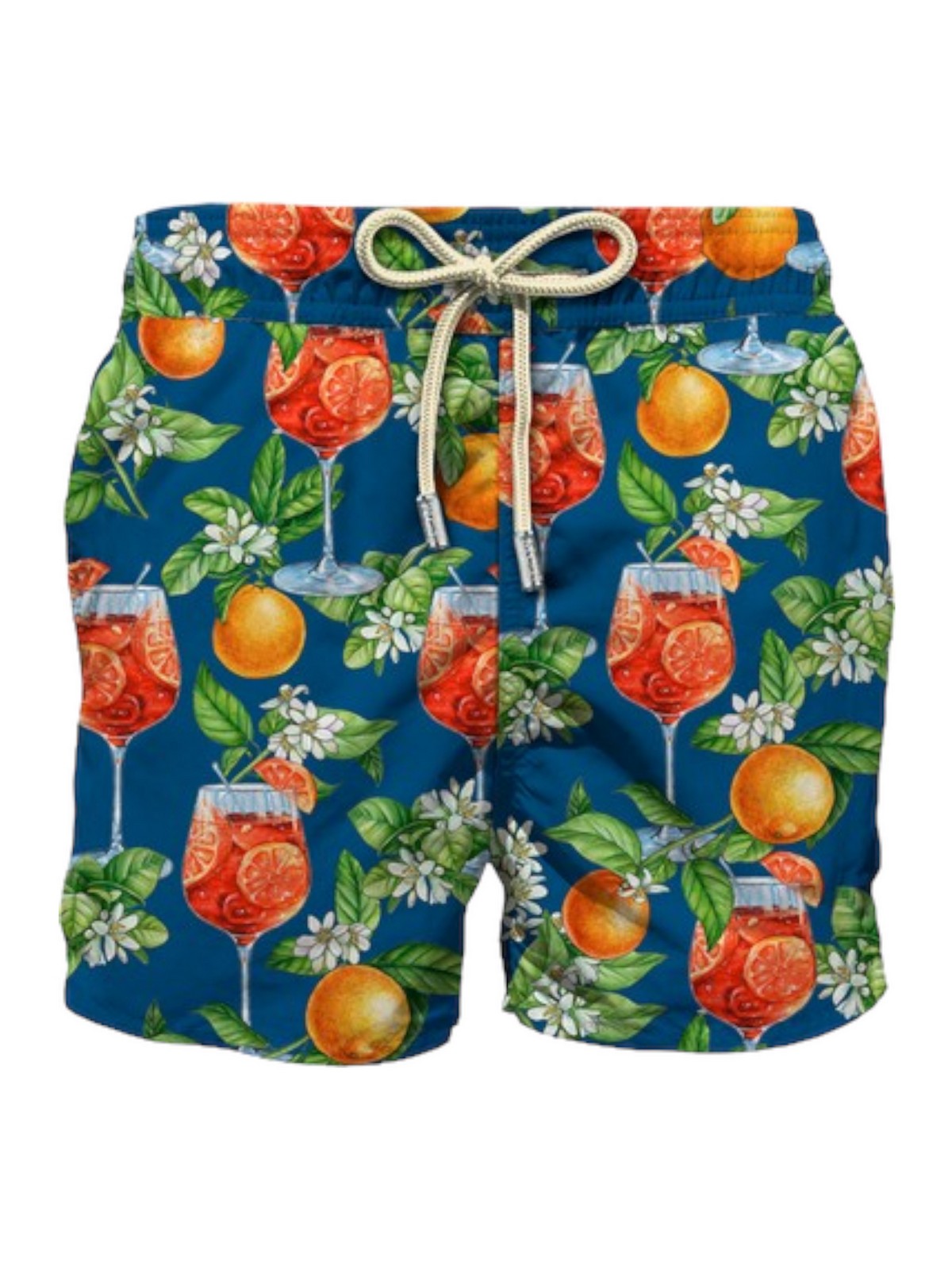 MC2 SAINT BARTH Costume da bagno Uomo Pantaloncino LIGHTING 00698D Blu gioboutiqueweb